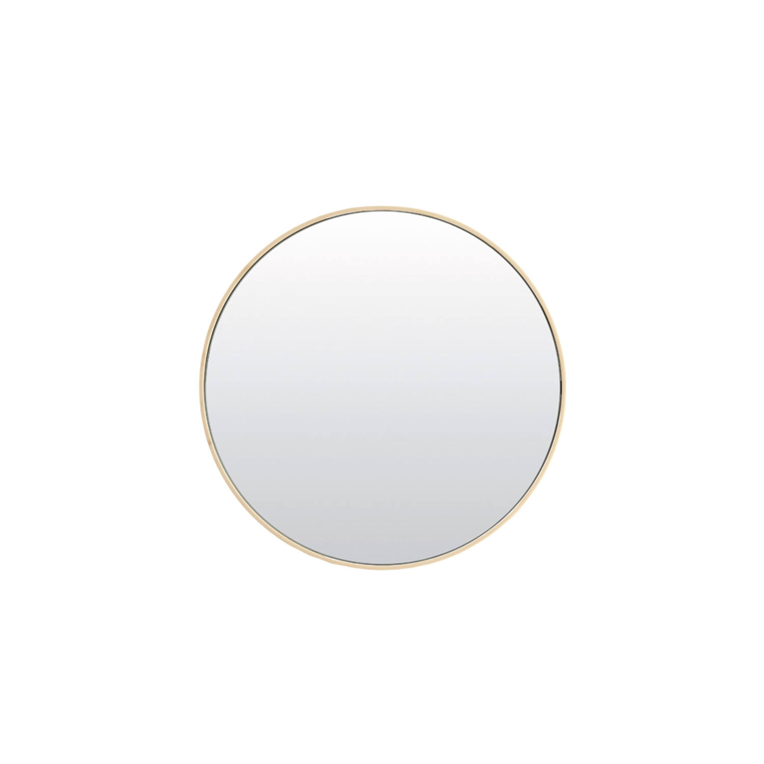 Mirror Ø50x1,5 cm ESPEJO glass clear+cream