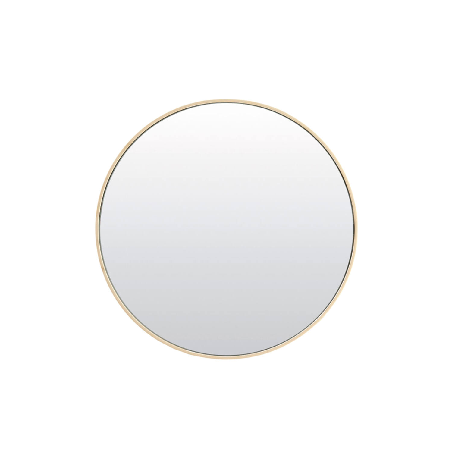 Mirror Ø96x1,5 cm ESPEJO glass clear+cream