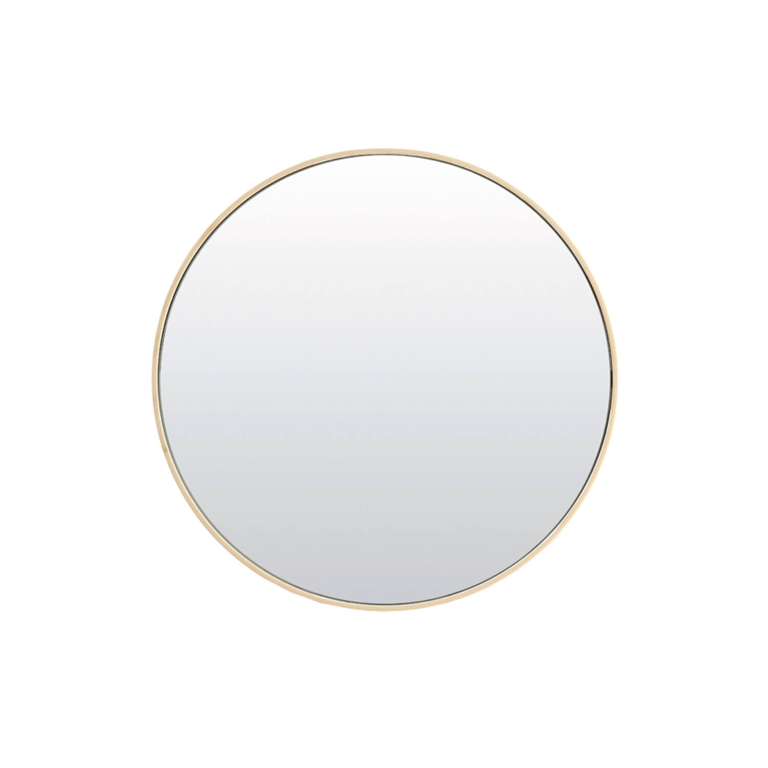 Mirror Ø116x1,5 cm ESPEJO glass clear+cream