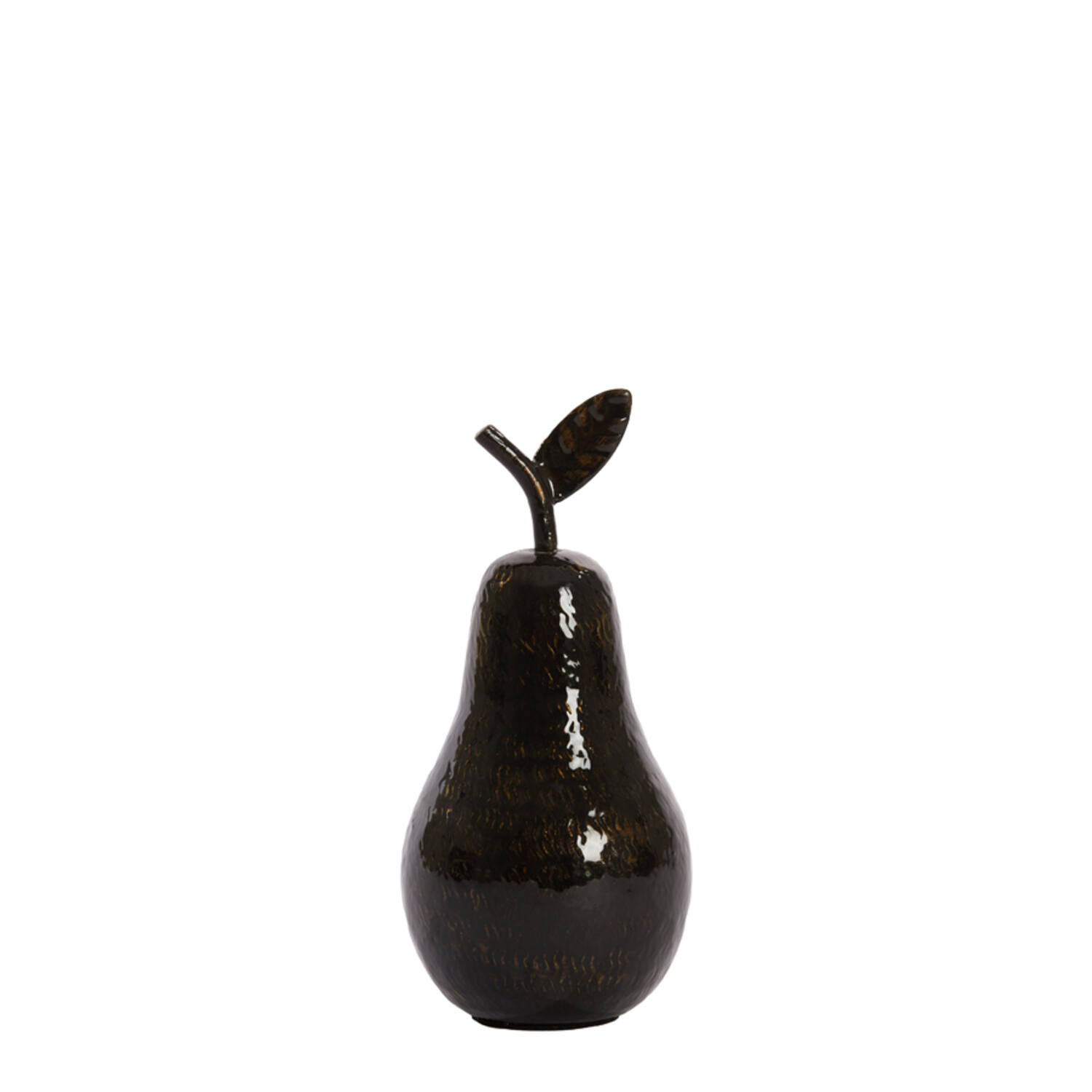 Ornament Ø10x21 cm PEAR dark bronze