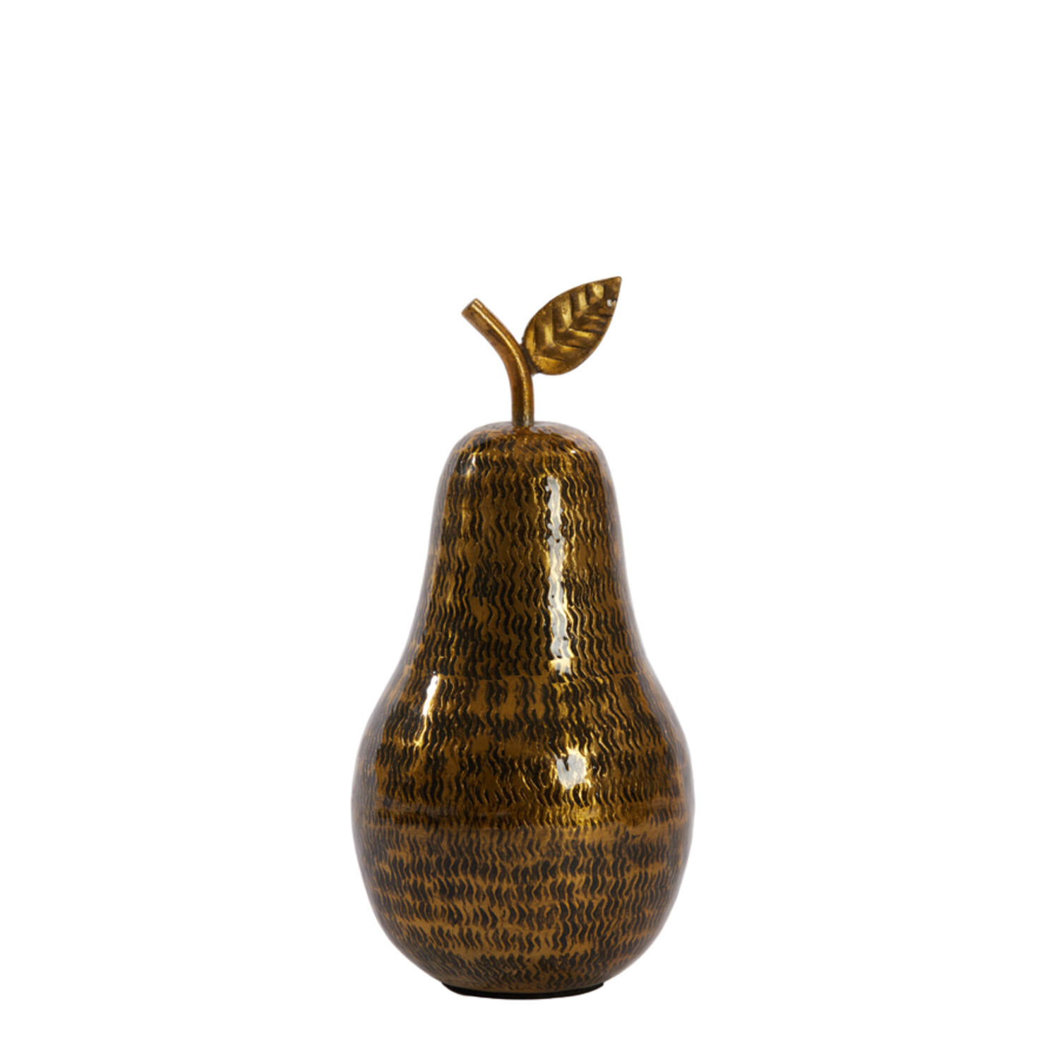 Ornament Ø11x26 cm PEAR antique bronze