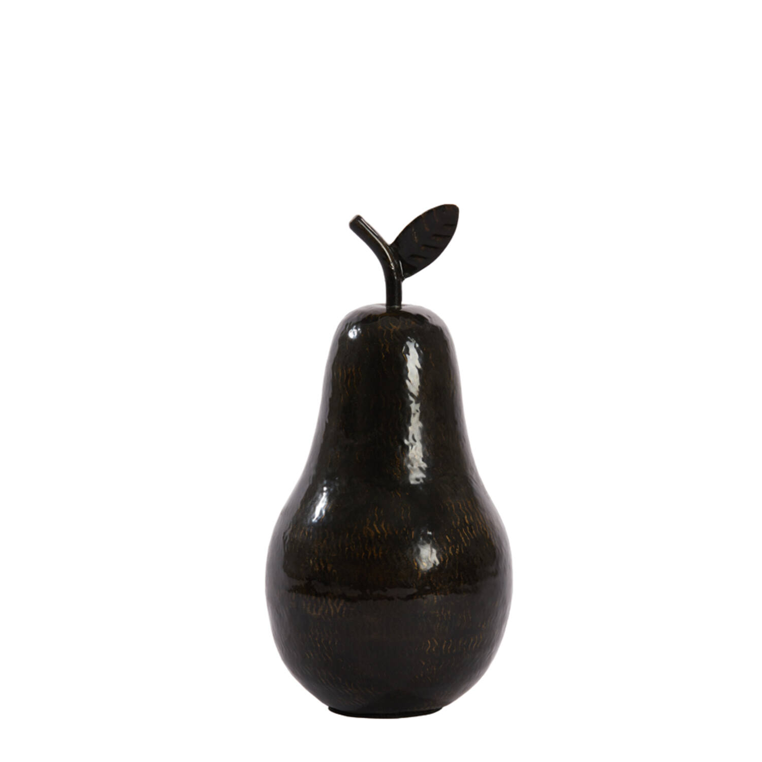 Ornament Ø11x26 cm PEAR dark bronze