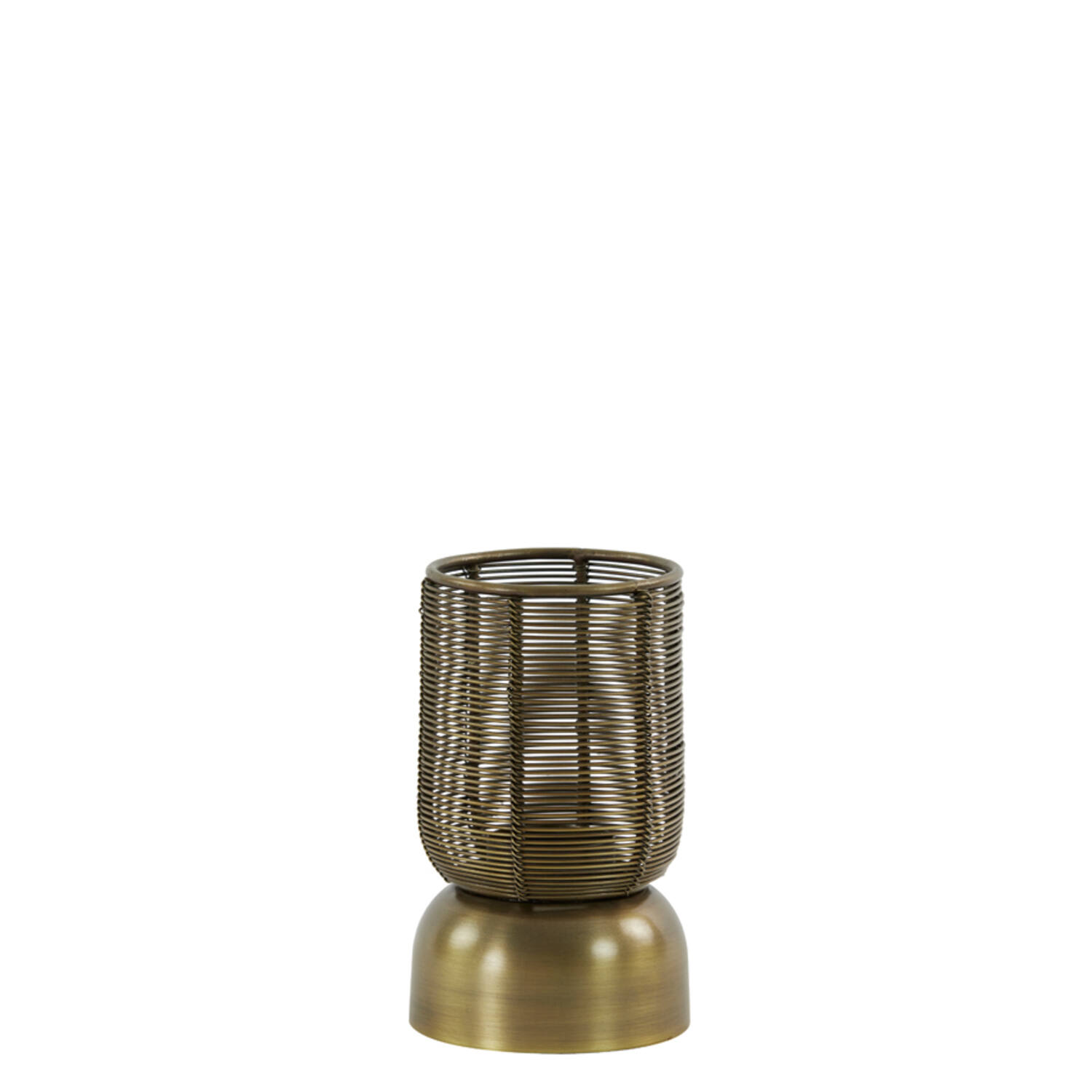 Hurricane Ø9x15 cm LEZUZA antique bronze