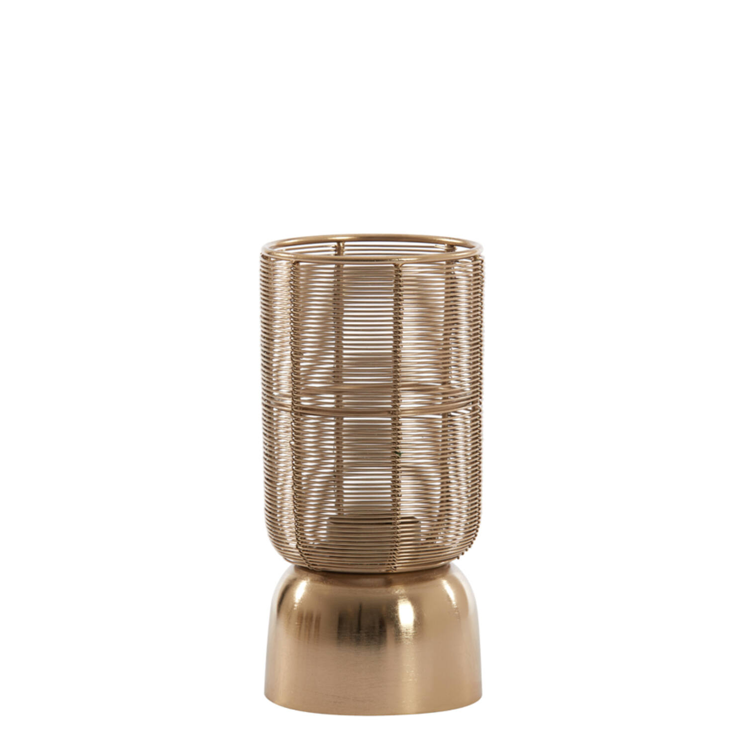 Hurricane Ø10x21 cm LEZUZA light gold