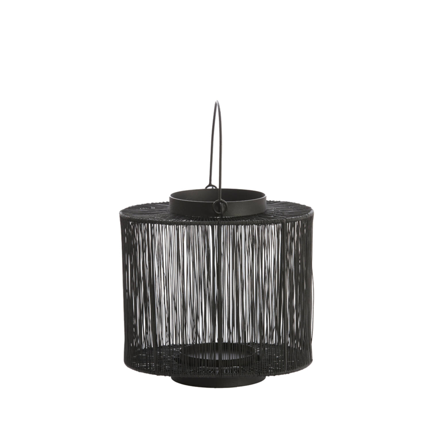 Lantern 26x18x24 cm BANJO black