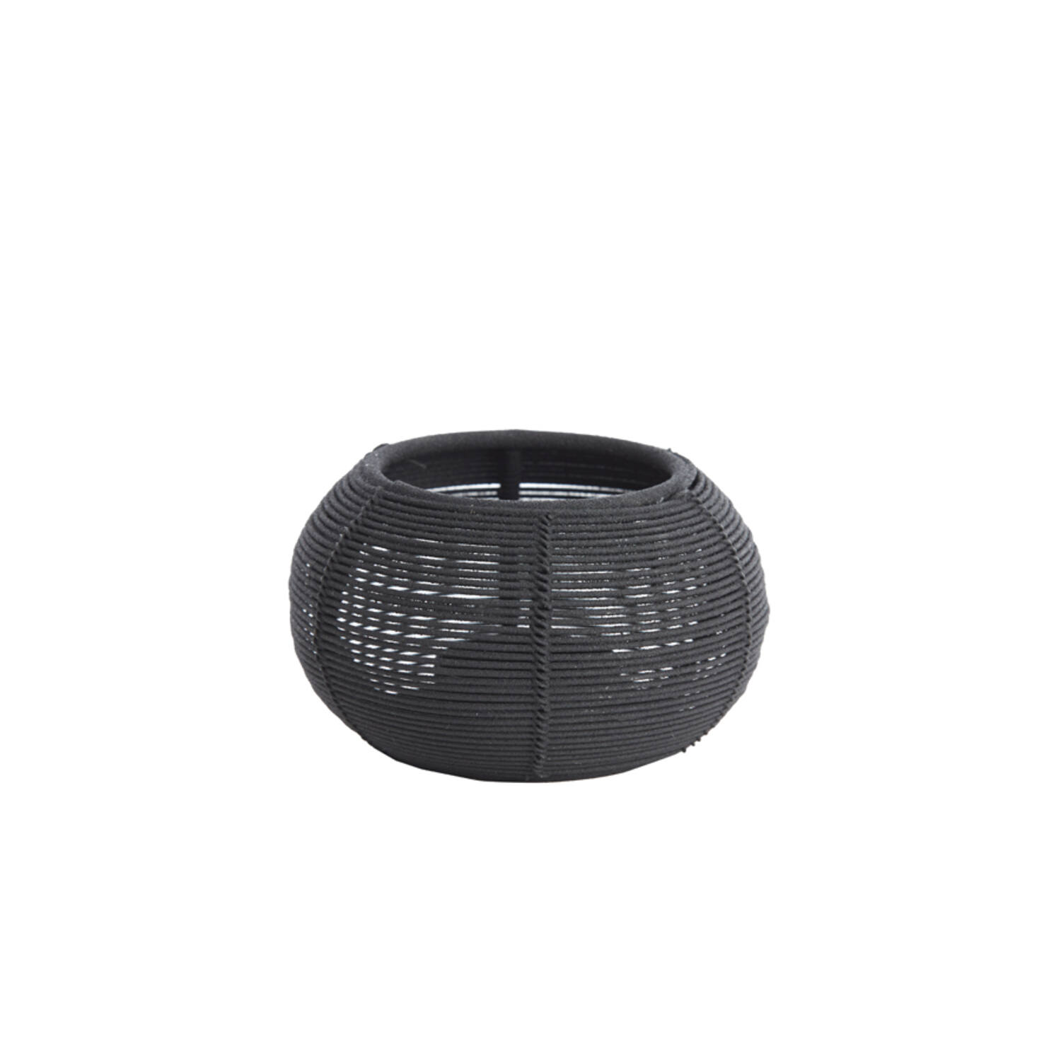 Tealight Ø11x7 cm BIANO matt black