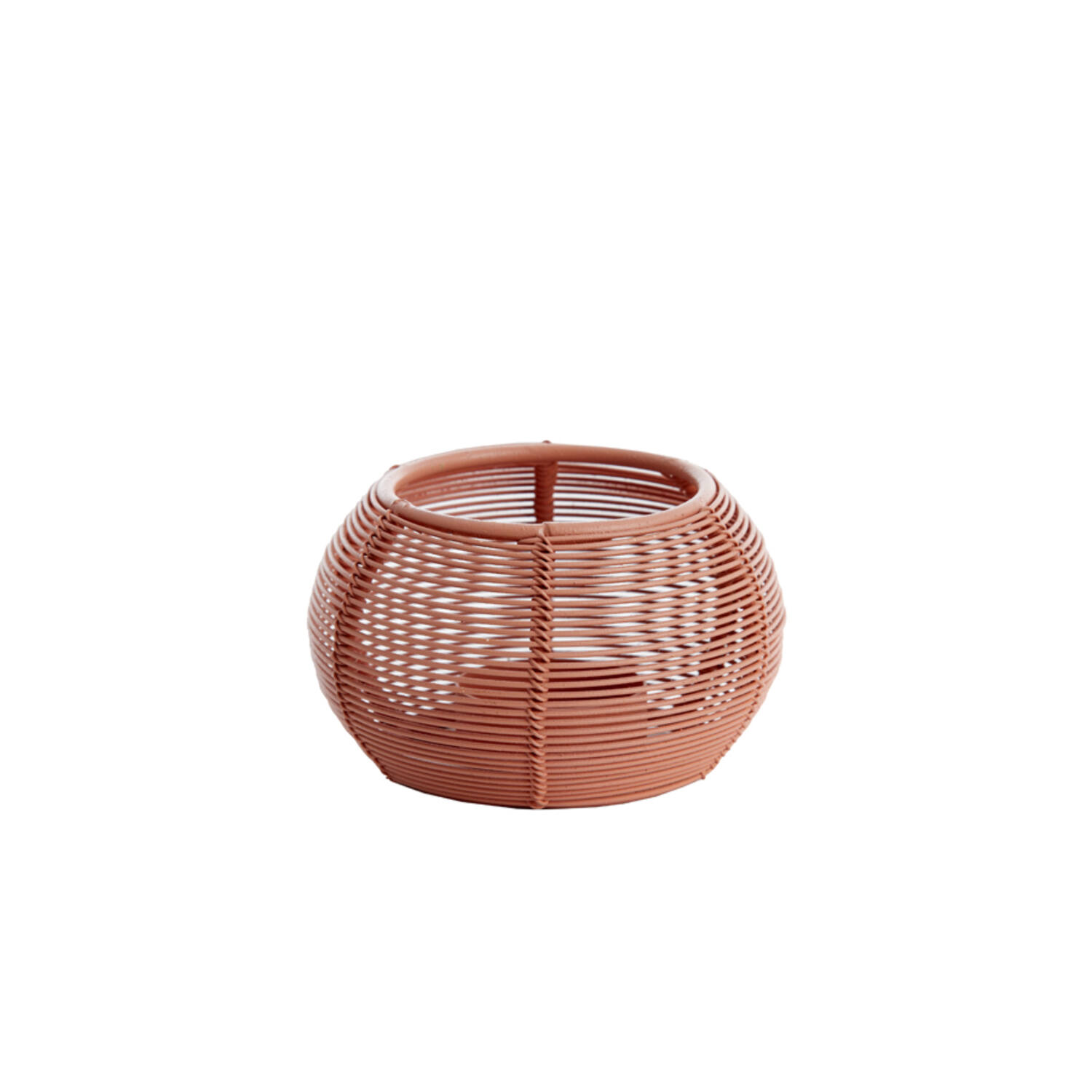 Tealight Ø11x7 cm BIANO matt coral