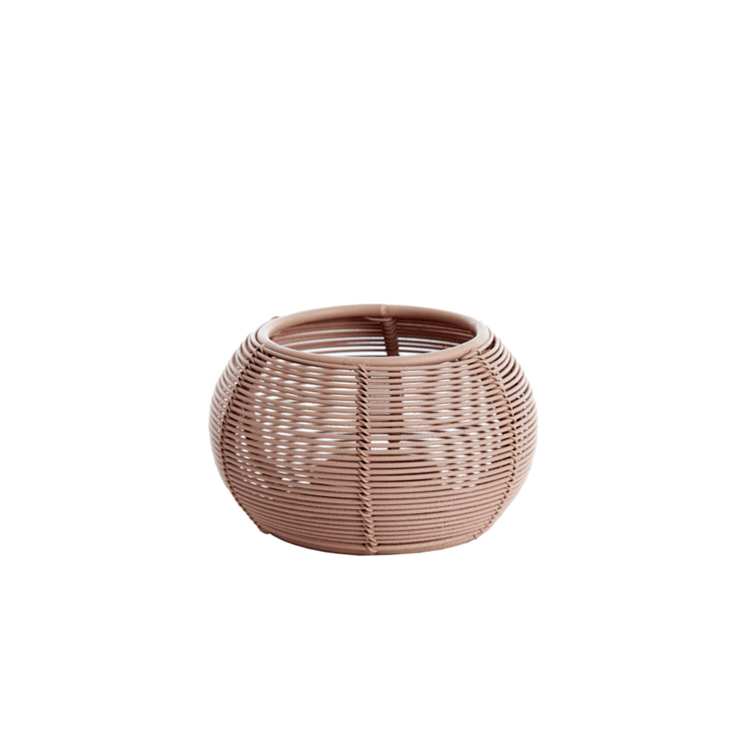 Tealight Ø11x7 cm BIANO matt light terra