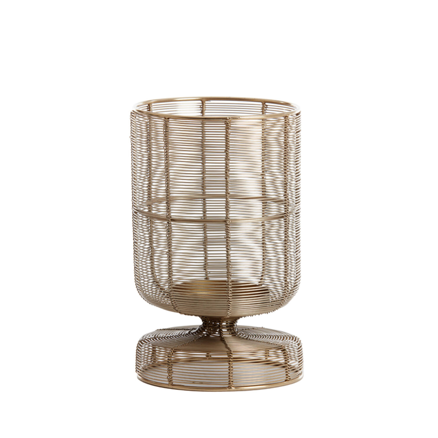 Tealight Ø15x25 cm DIOSO light gold