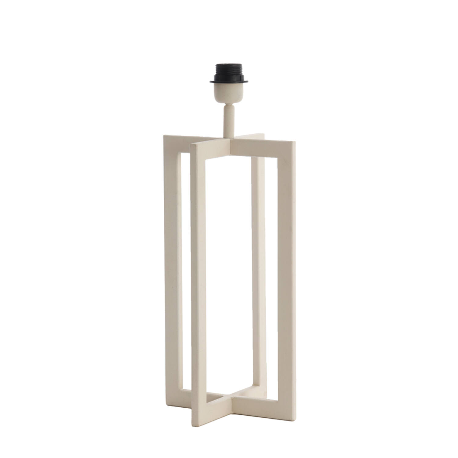 Lamp base 21x21x46 cm MACE cream