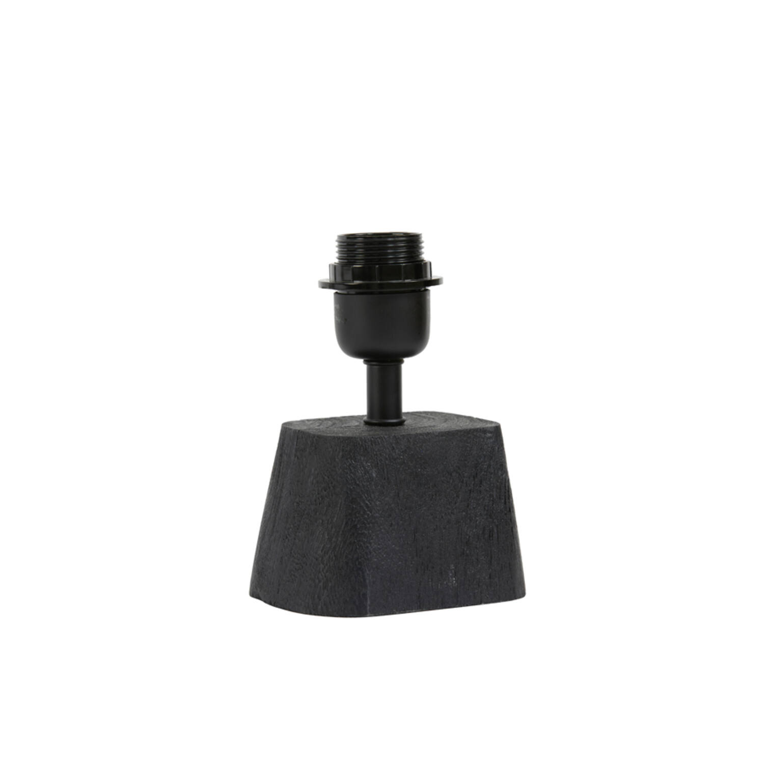 Lamp base 11x9x19 cm KARDAN wood matt black