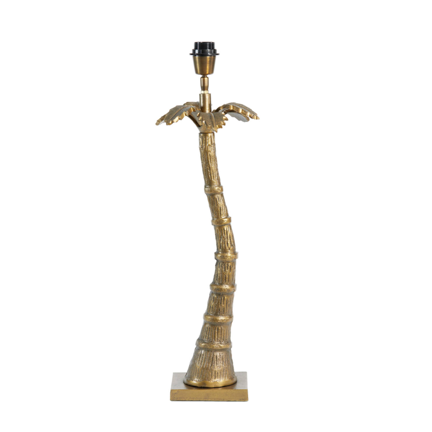 Lamp base 20x19x65 cm PALMTREE antique bronze