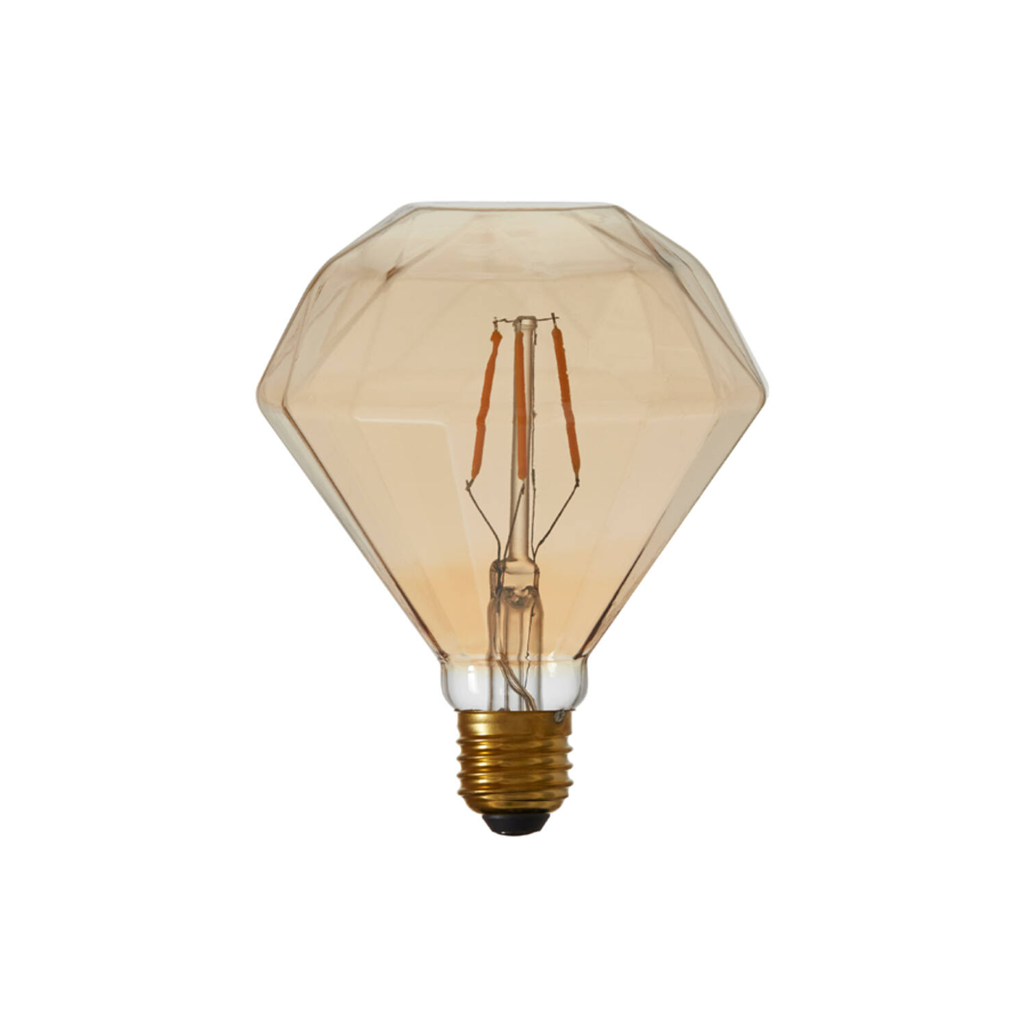 LED diamond Ø11x13 cm LIGHT 3W amber E27 dimmable