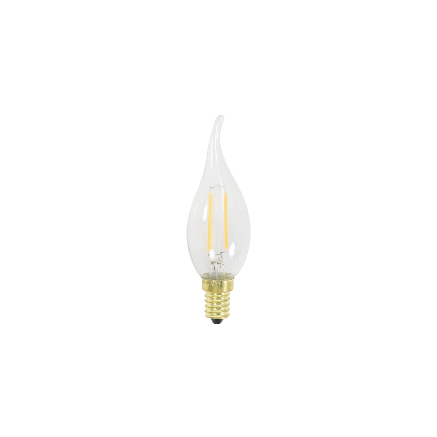 Deco LED candle Ø3,5x12 cm LIGHT 2W clear E14 dimmable