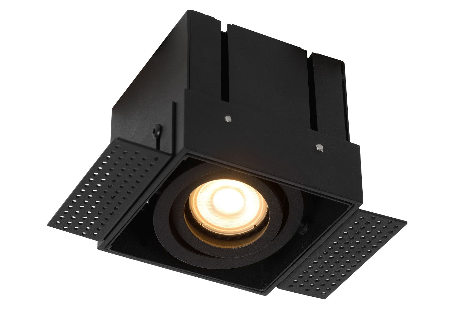 Recessed lamp Lucide TRIMLESS, 1xGU10, black