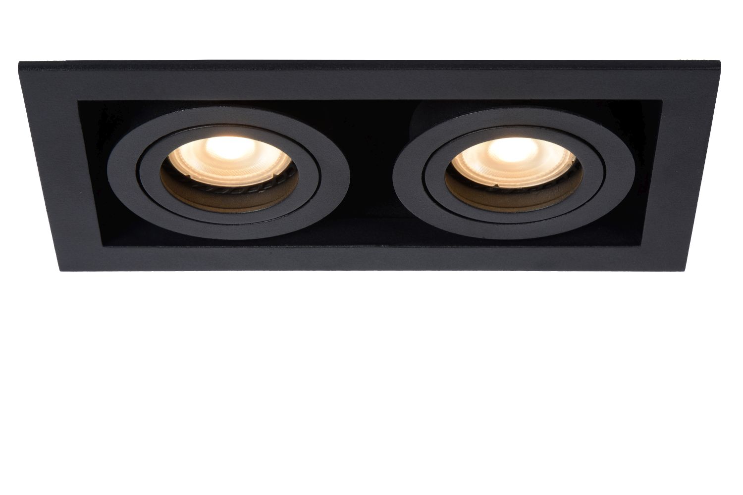Recessed lamp Lucide CHIMNEY, 2xGU10, black