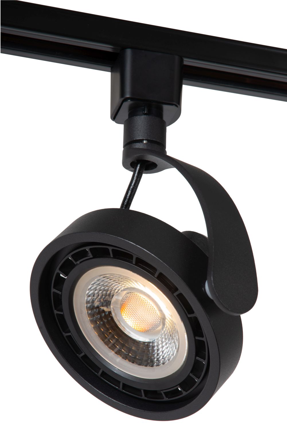 Track spot lamp Lucide TRACK DORIAN, ES111, black