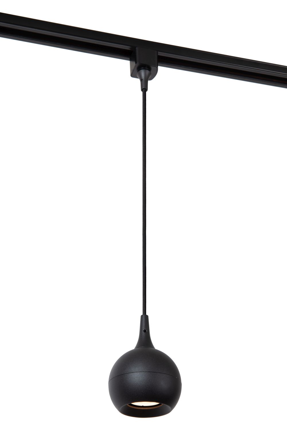 Track pendant lamp Lucide TRACK FAVORI, GU10, black