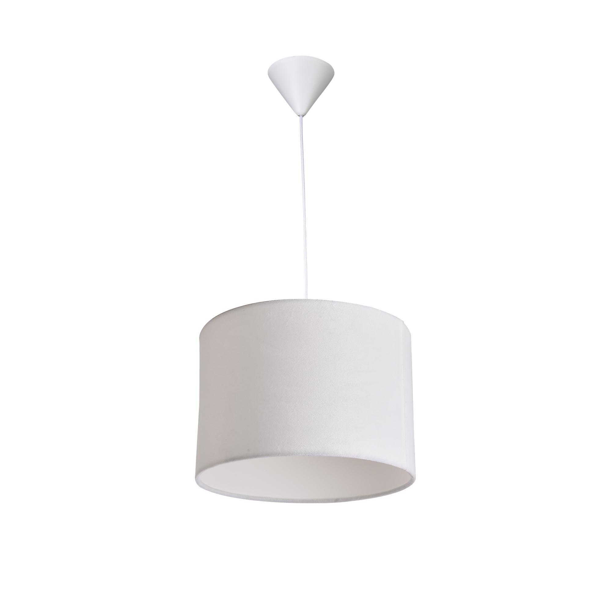 Pendant lamp FocusLight GEM 30cm, 1xE27, white