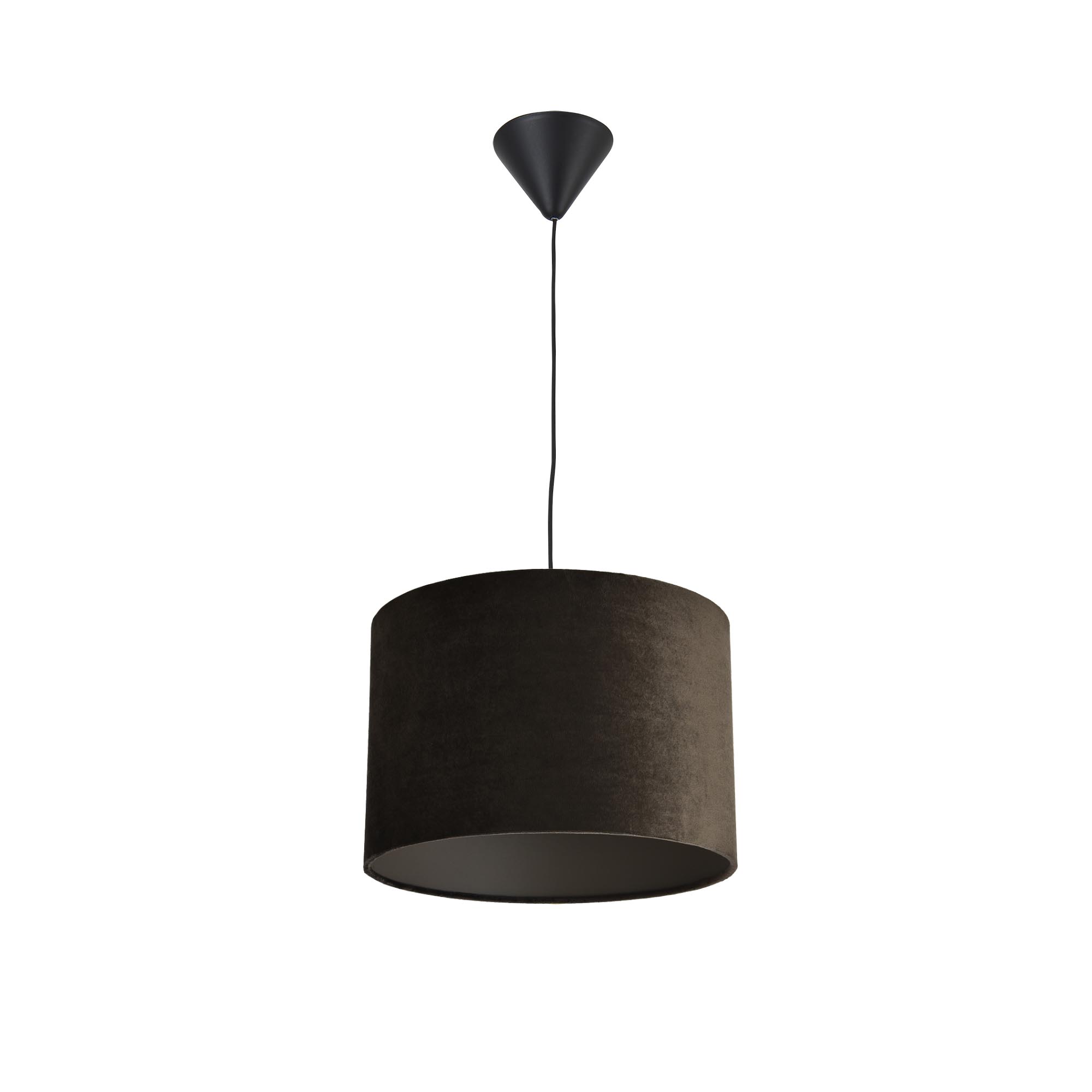 Pendant lamp FocusLight GEM 30cm, 1xE27, grey