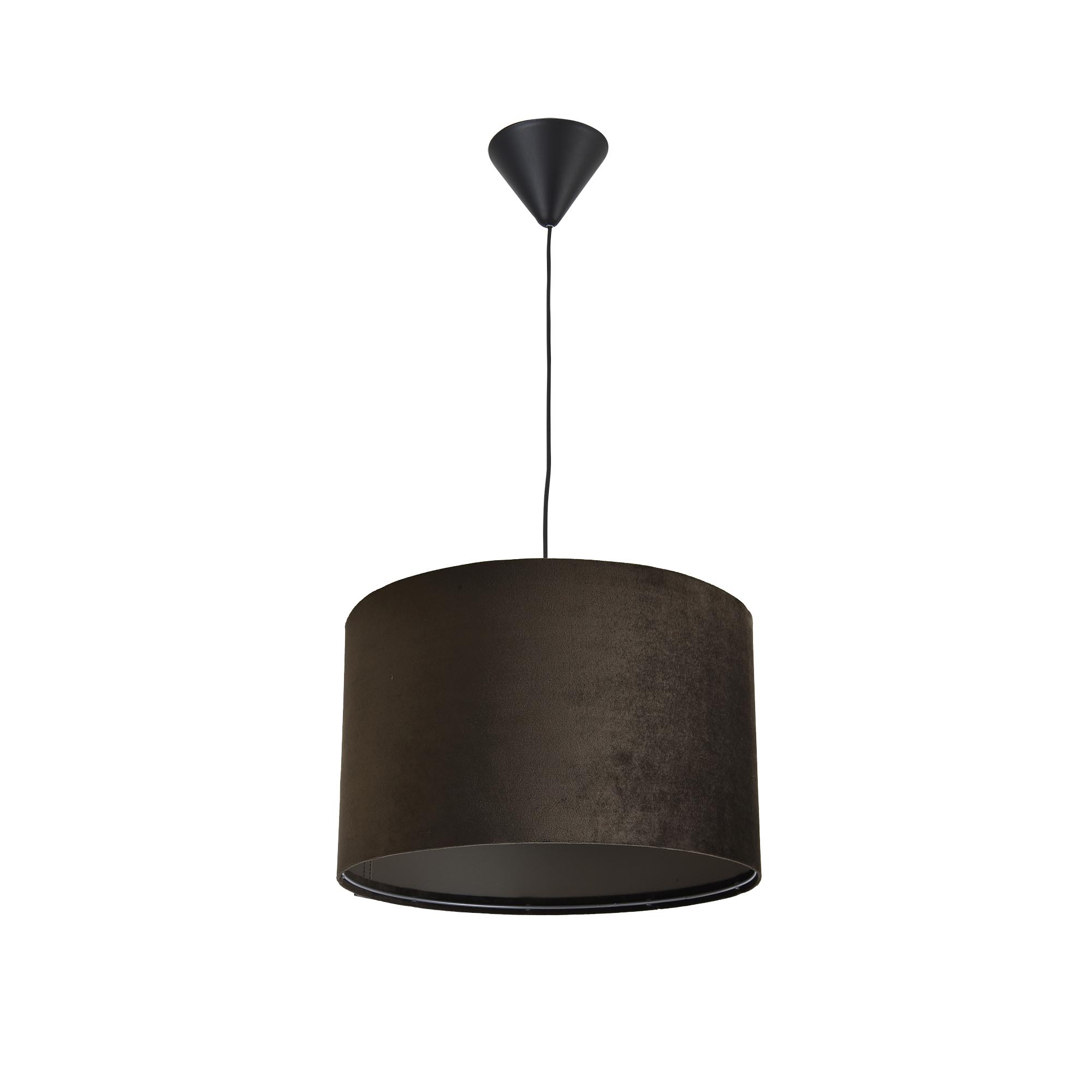 Pendant lamp FocusLight GEM 40cm, 1xE27, grey