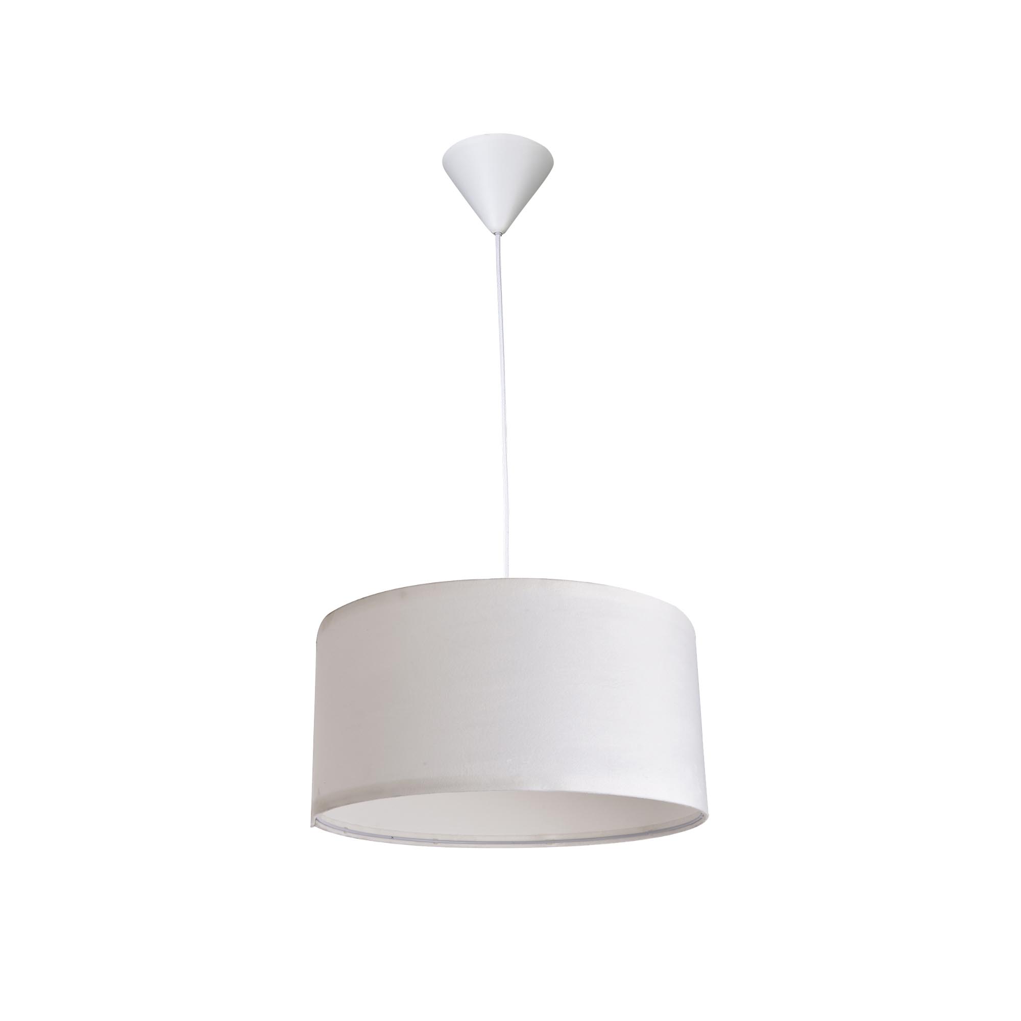 Pendant lamp FocusLight GEM 50cm, 1xE27, white