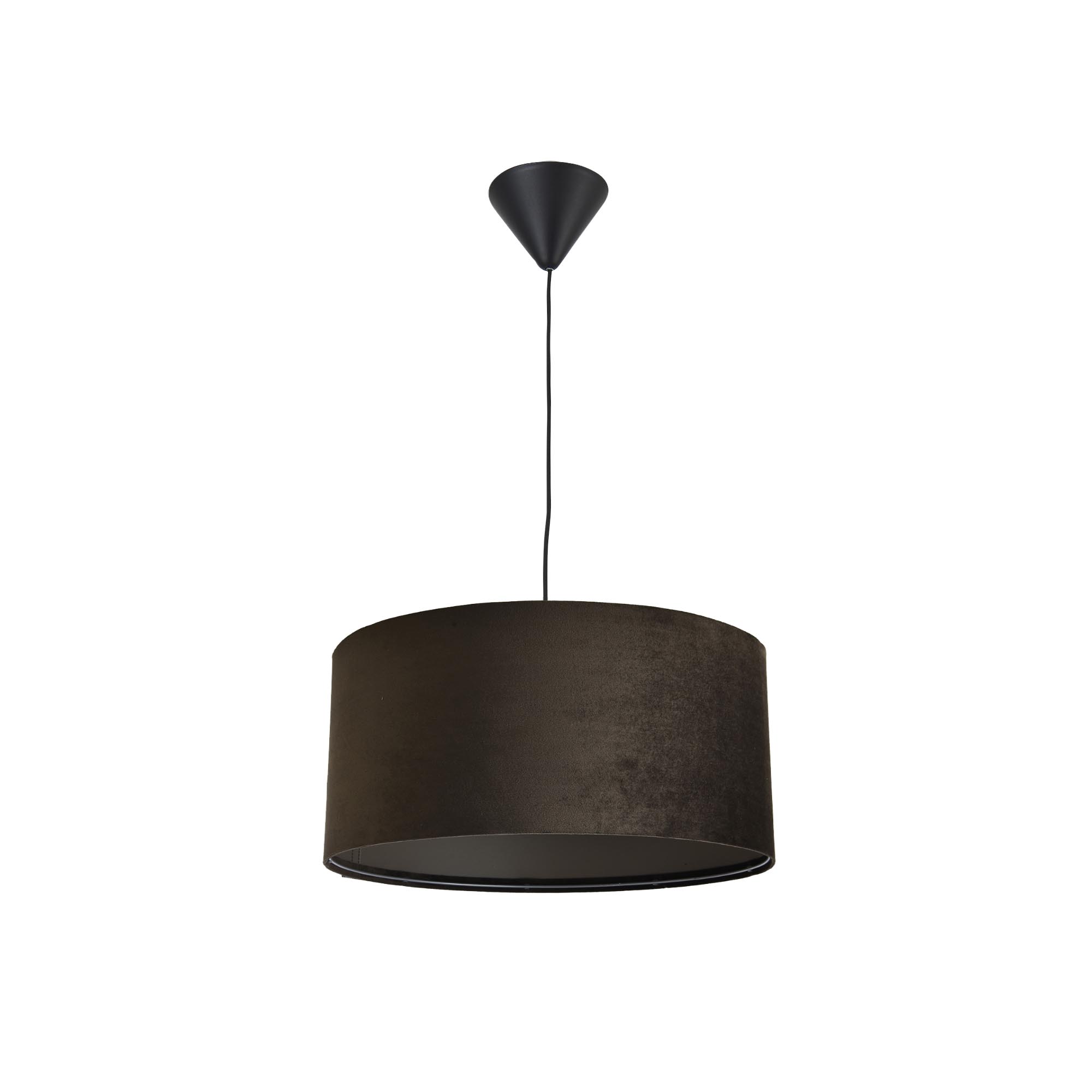 Pendant lamp FocusLight GEM 50cm, 1xE27, grey