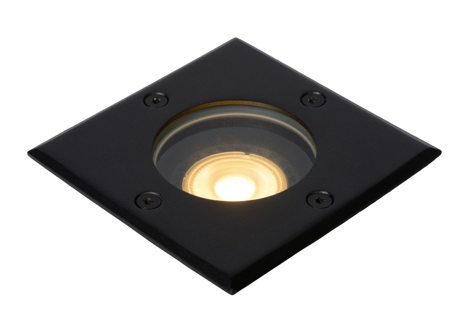 Terrace lamp Lucide BILTIN, 1xGU10, IP67, square, black