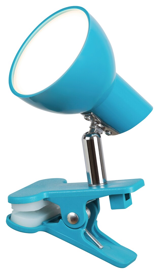 Clip lamp Rabalux NOAH, Ø7cm, Led 5W 360lm 3000K, blue