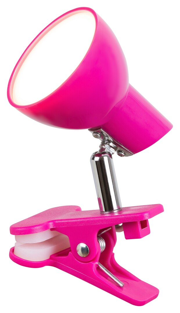 Clip lamp Rabalux NOAH, Ø7cm, Led 5W 360lm 3000K, pink