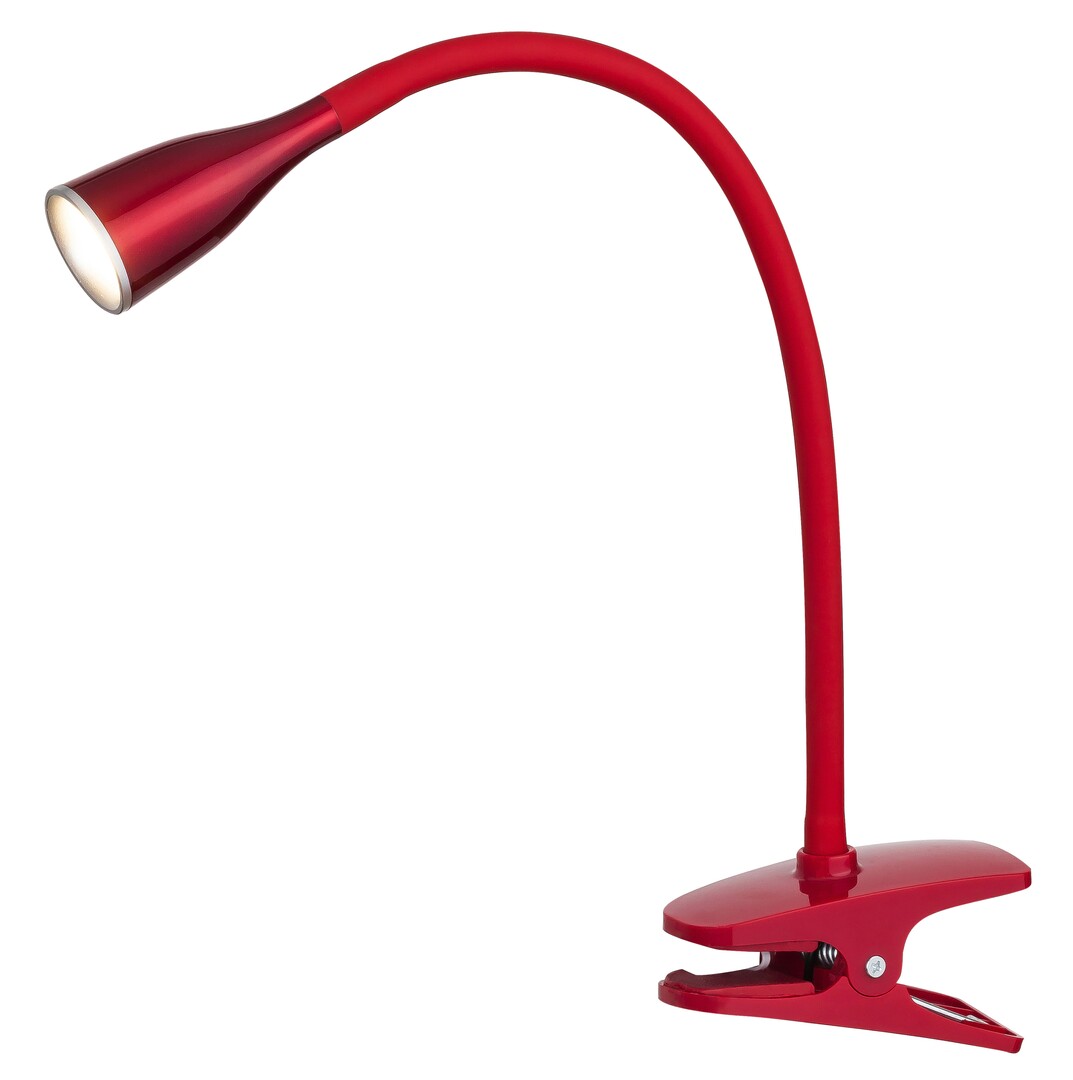 Clip lamp Rabalux JEFF, 13x35cm, Led 4,5W 330lm 3000K, red