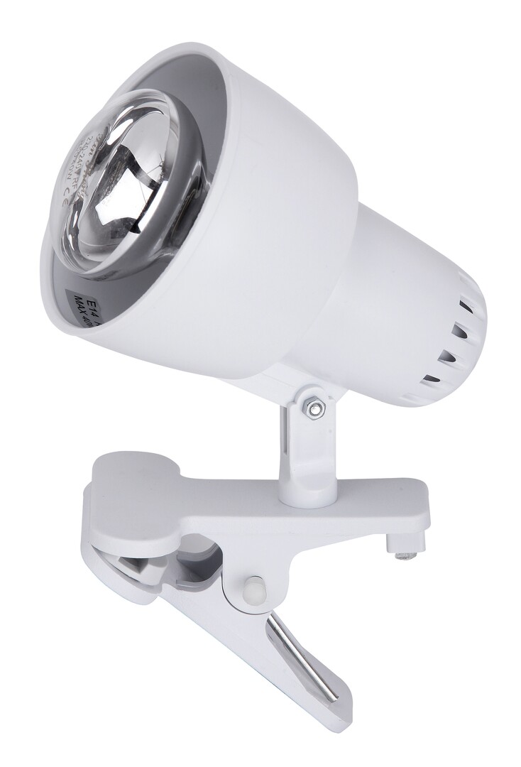 Clip lamp Rabalux CLIP, 1xE14 R50 max.40W, white       