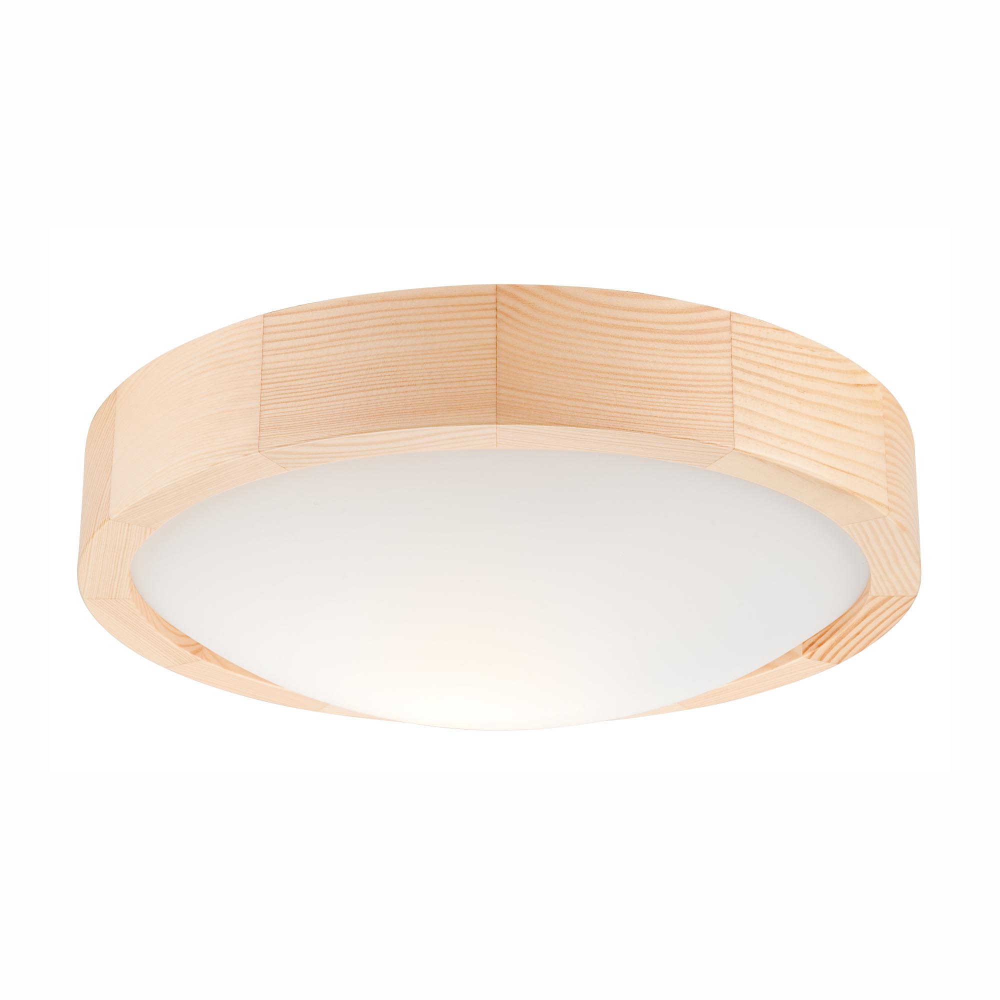 Ceiling lamp FocusLight LUNA 270mm, 1xE27, pine