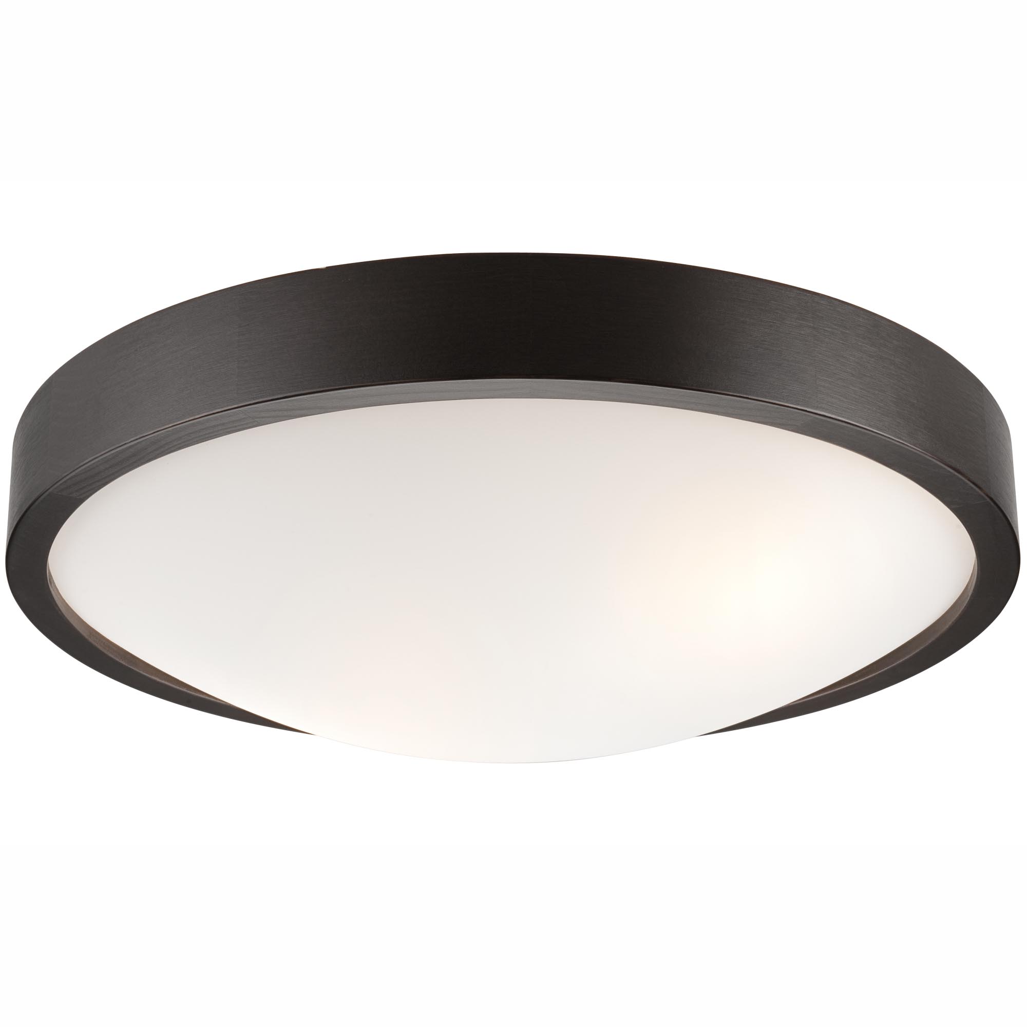 Ceiling lamp FocusLight LUNA 370mm, 2xE27, wenge