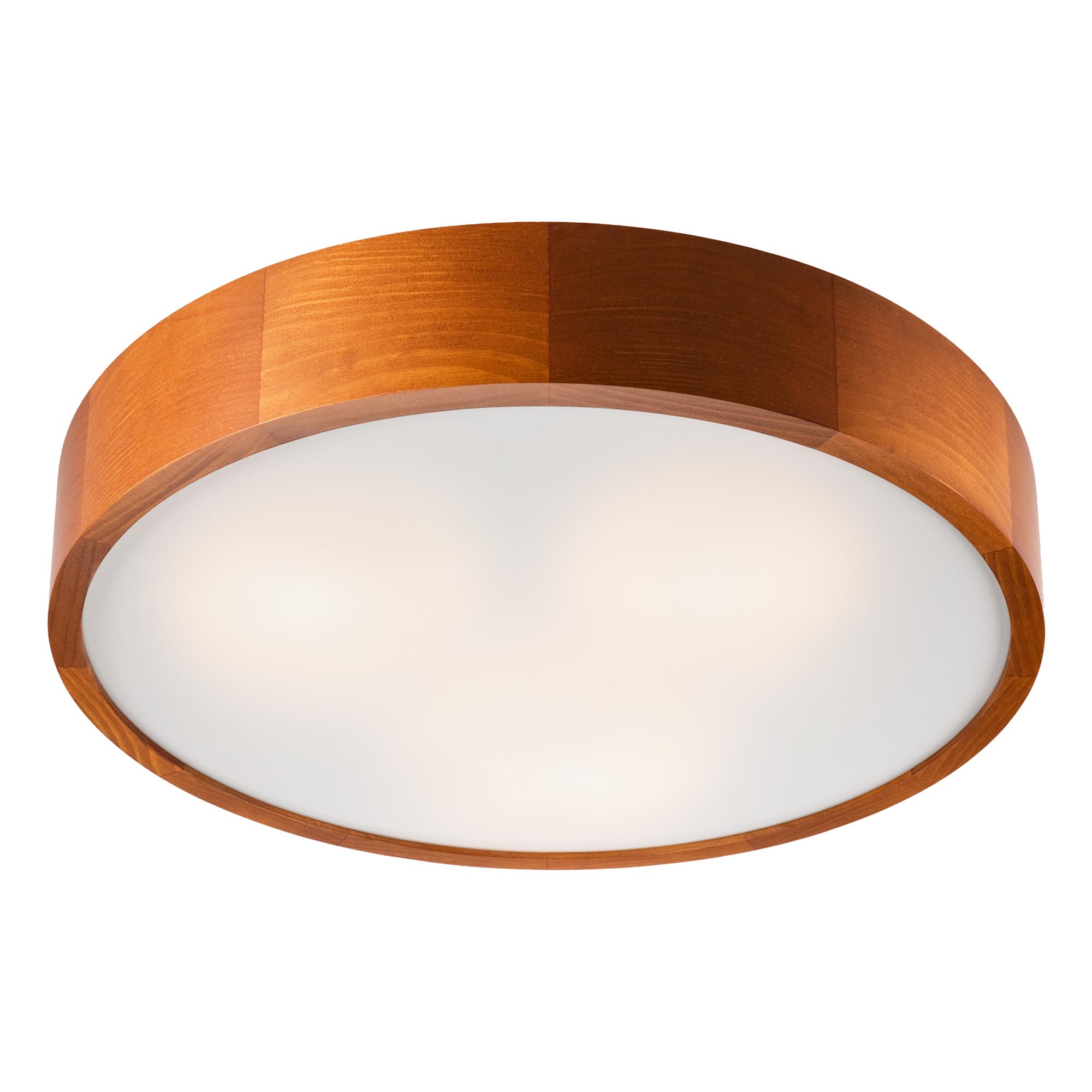 Ceiling lamp FocusLight JORDAN 470mm, 3xE27, brown