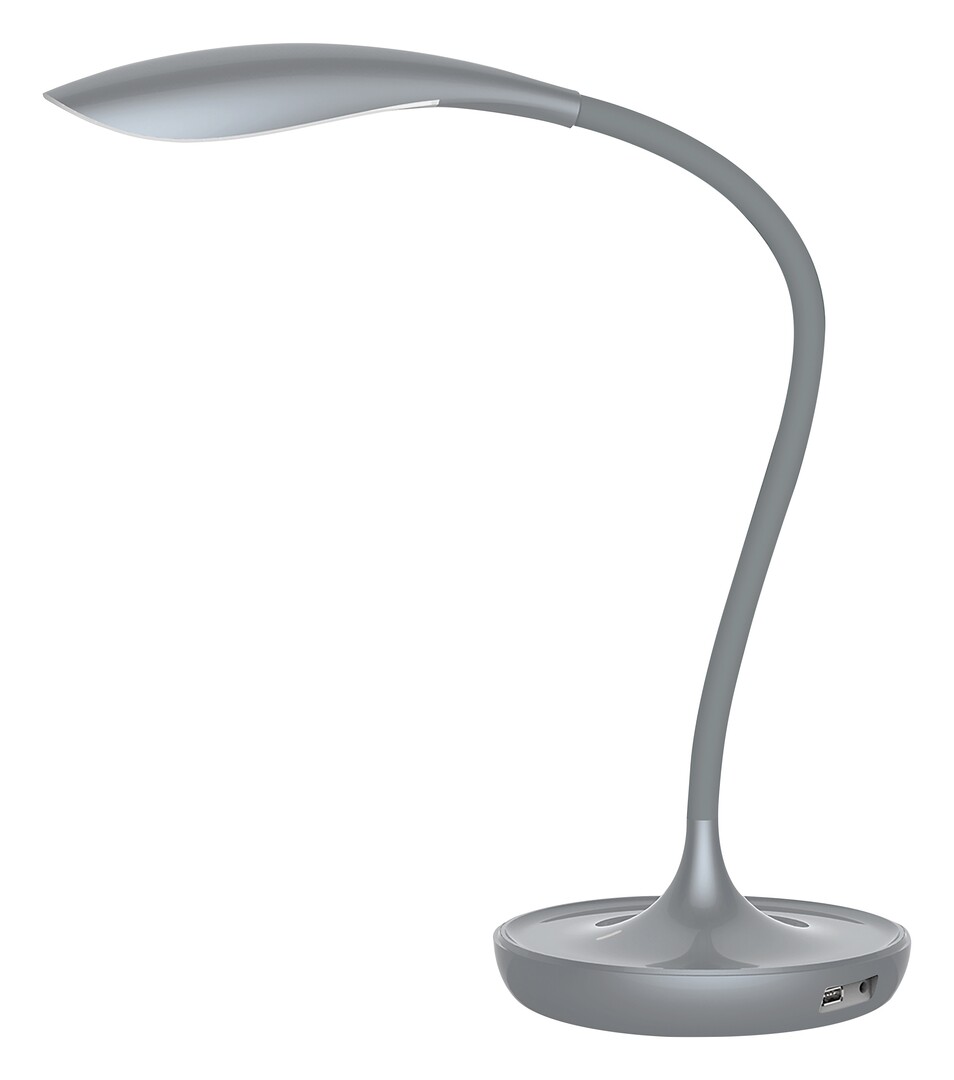 Pöytävalaisin Rabalux BELMONT, 32x52cm, Led 5W 400lm 3000K, harmaa