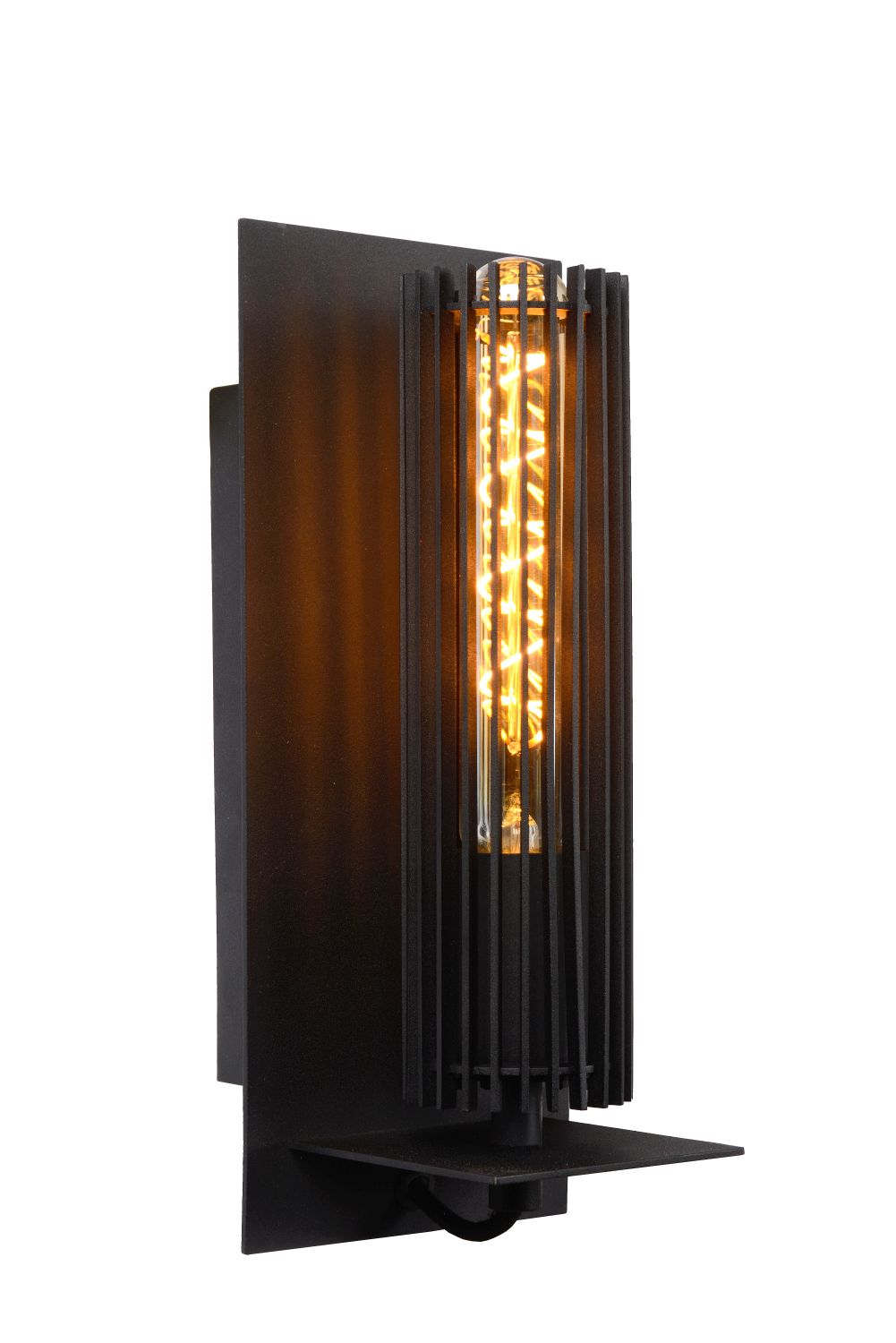 Wall lamp Lucide LIONEL, E27, black