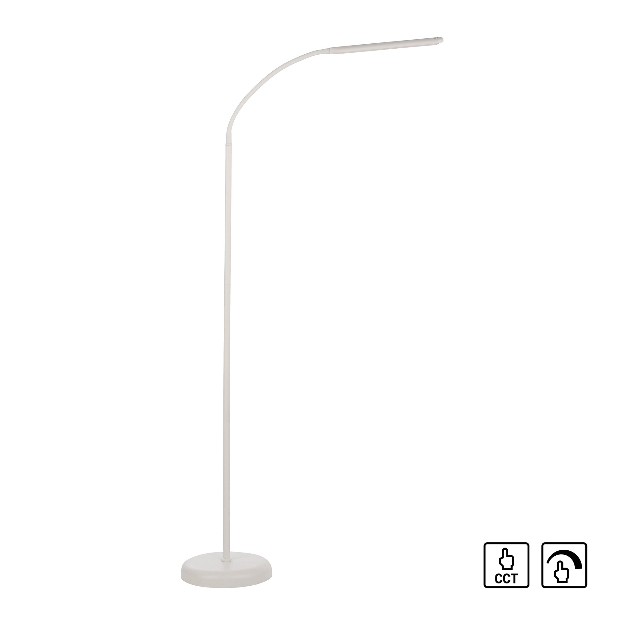 Floor lamp JustLight Elly Led white