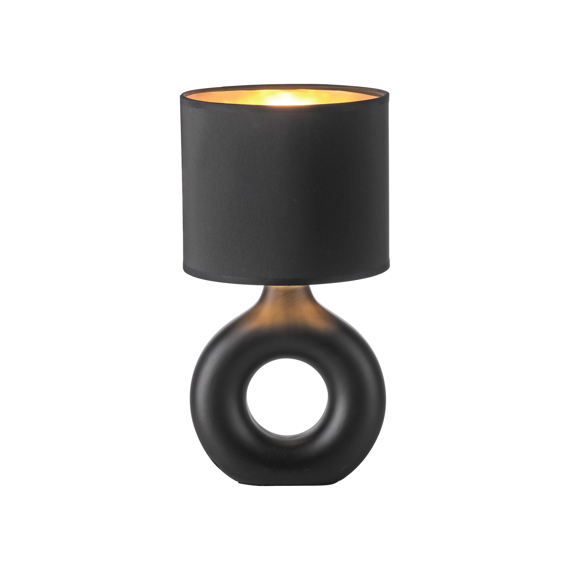 Table lamp JustLight Carara black
