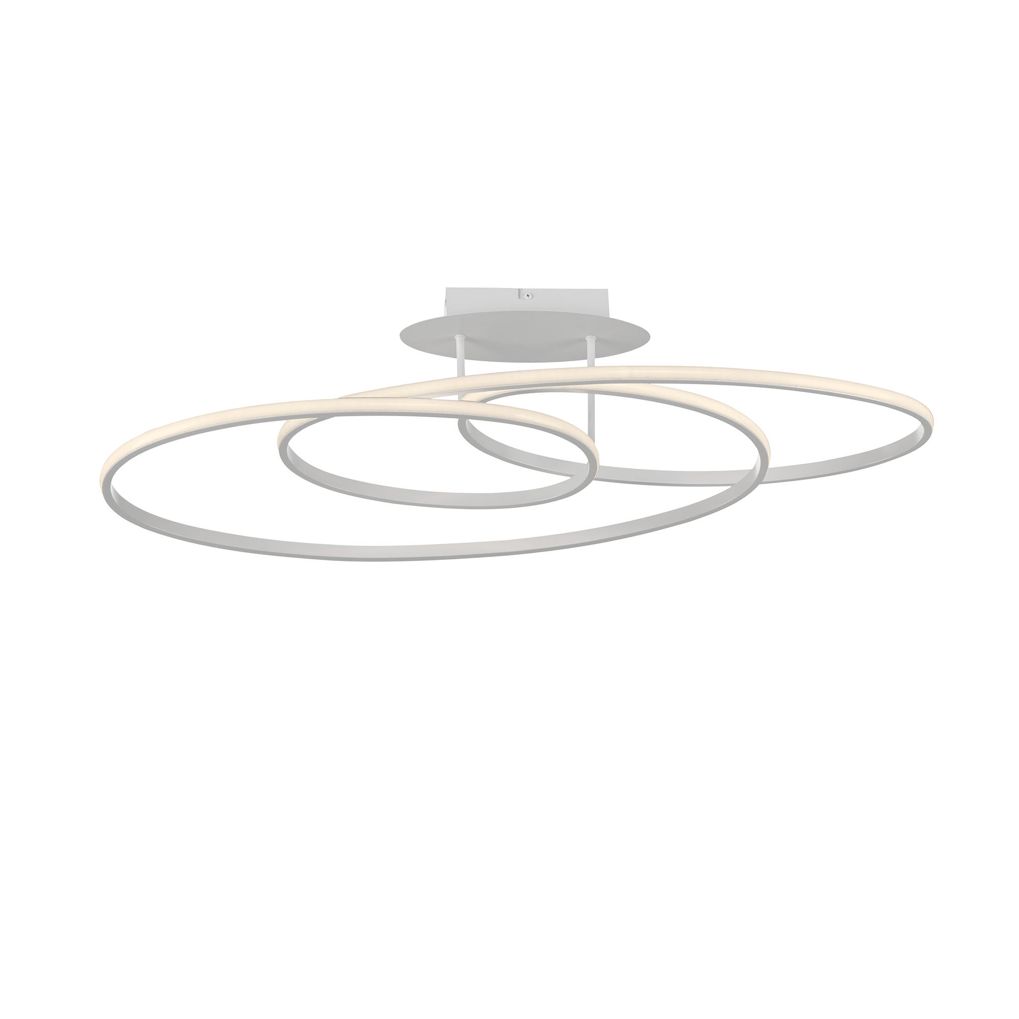 Ceiling lamp JustLight Lumaca white
