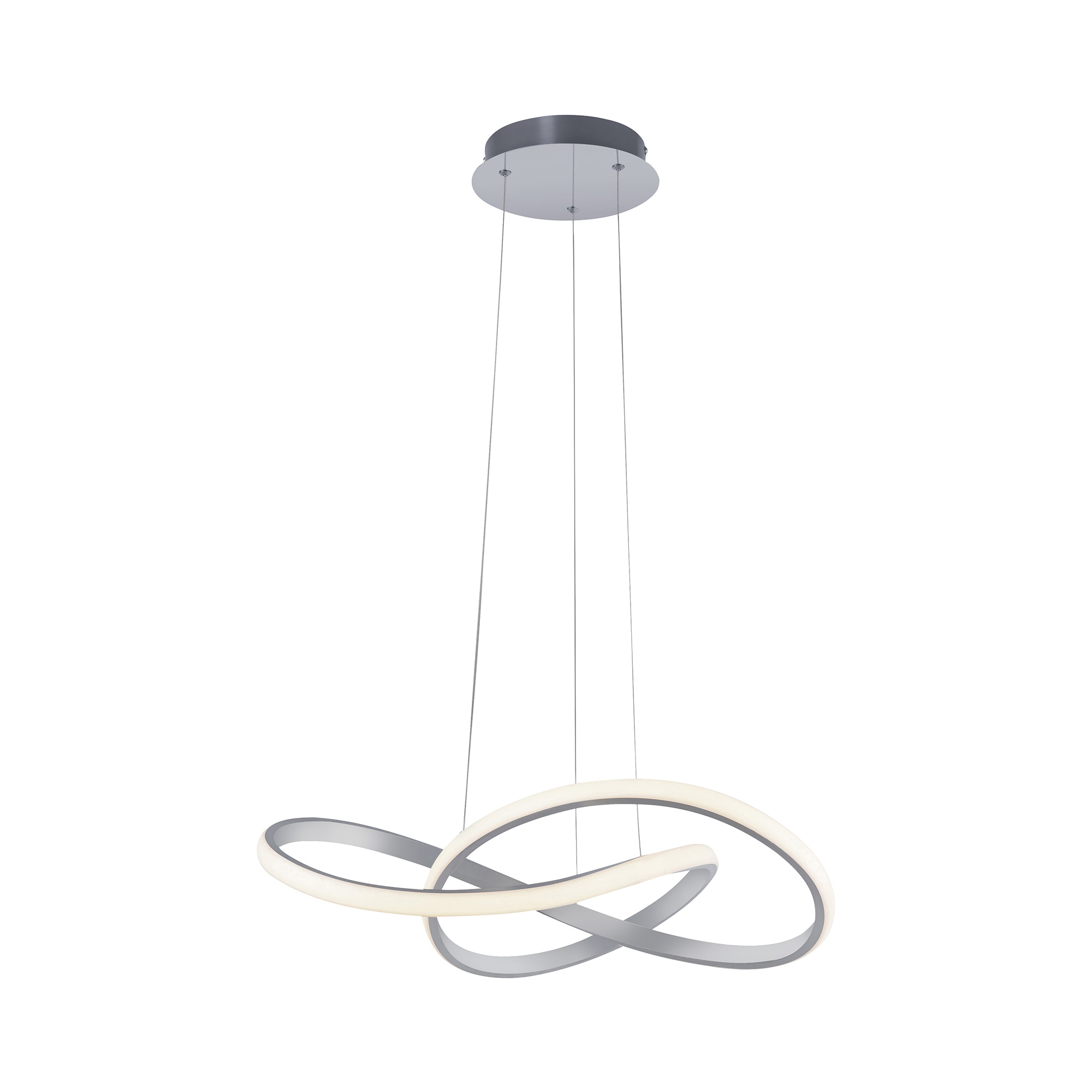 Pendant lamp JustLight Maria aluminum