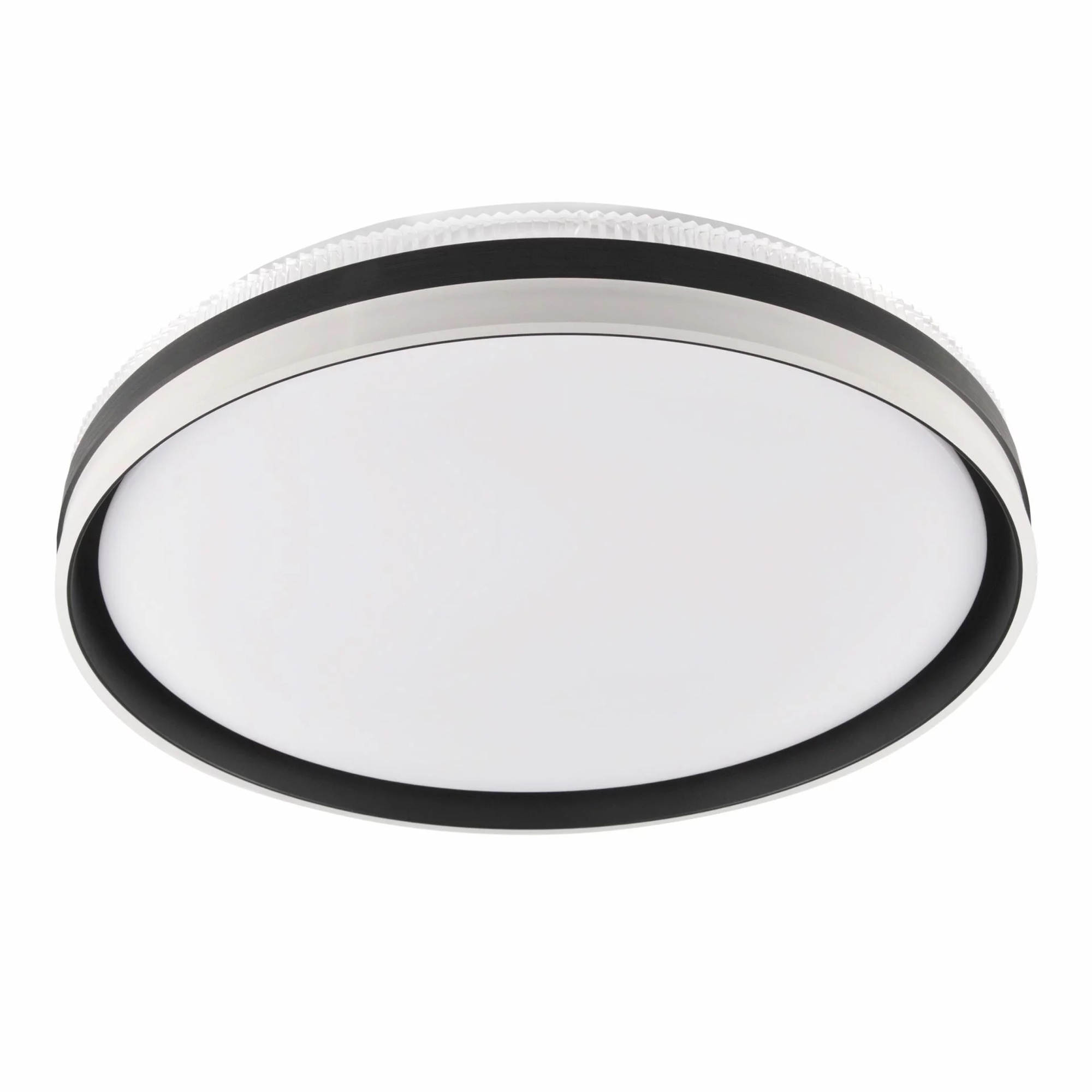 Ceiling lamp Goldlux Barbara Led 48.5cm black/opal/clear
