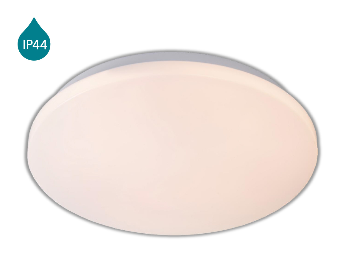 Kattovalaisin Aava Led 32cm, 18W, 1250lm, 3000K, IP44, valkoinen