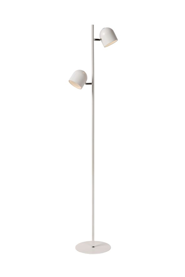 Lattiavalaisin Lucide Skanska, LED Dim, 2x5W 3000K, valkoinen