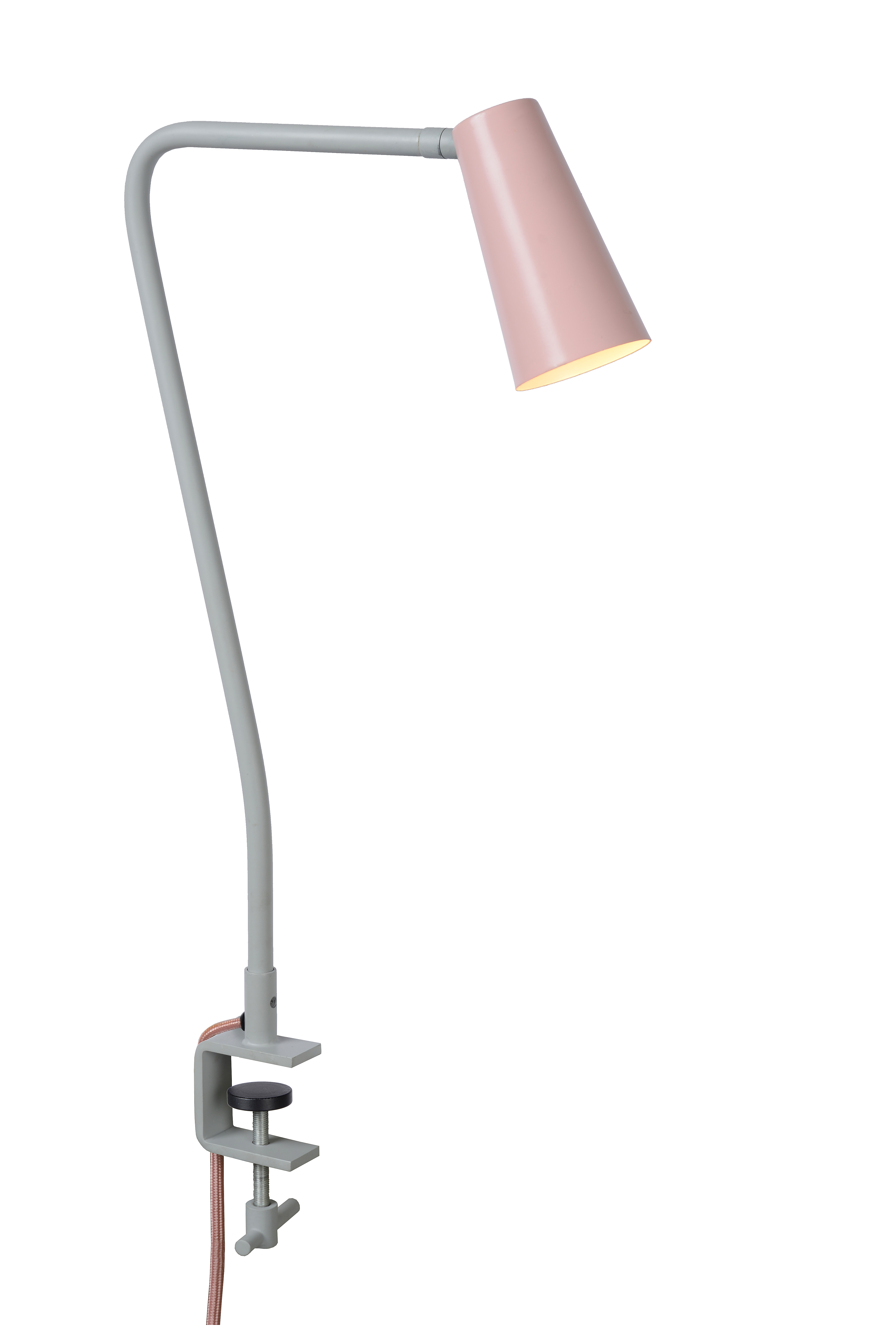 Lucide DRISS - Clamp lamps Children - 1xGU10 - Pink