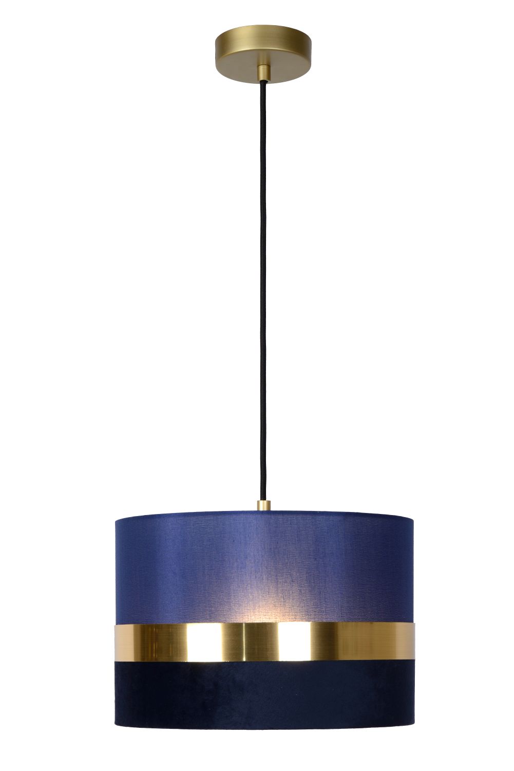 Lucide EXTRAVAGANZA TUSSE - Pendant light - 1xE27 - Blue