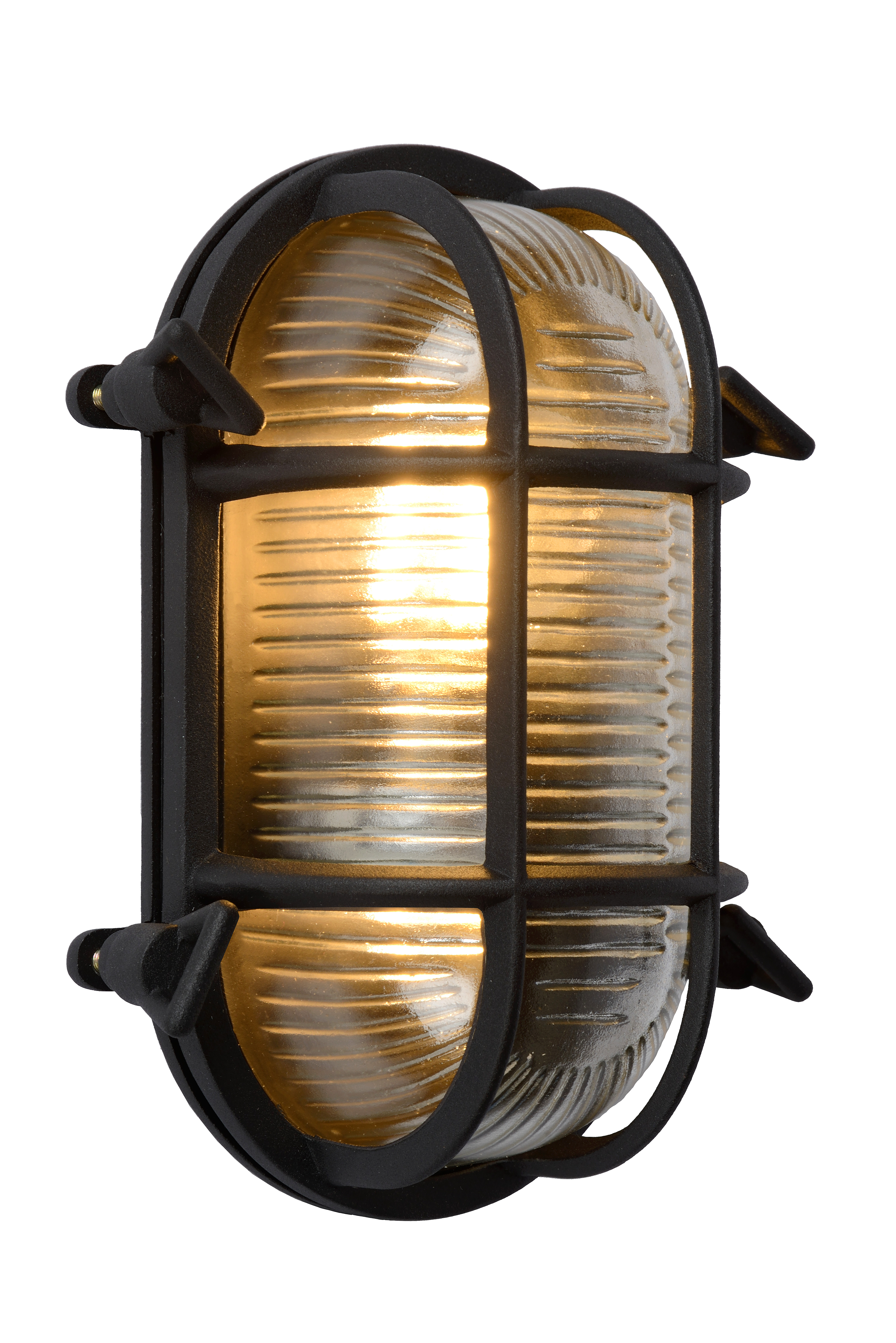 Lucide DUDLEY - Wall light Outdoor - 1xE27 - IP44 - Black