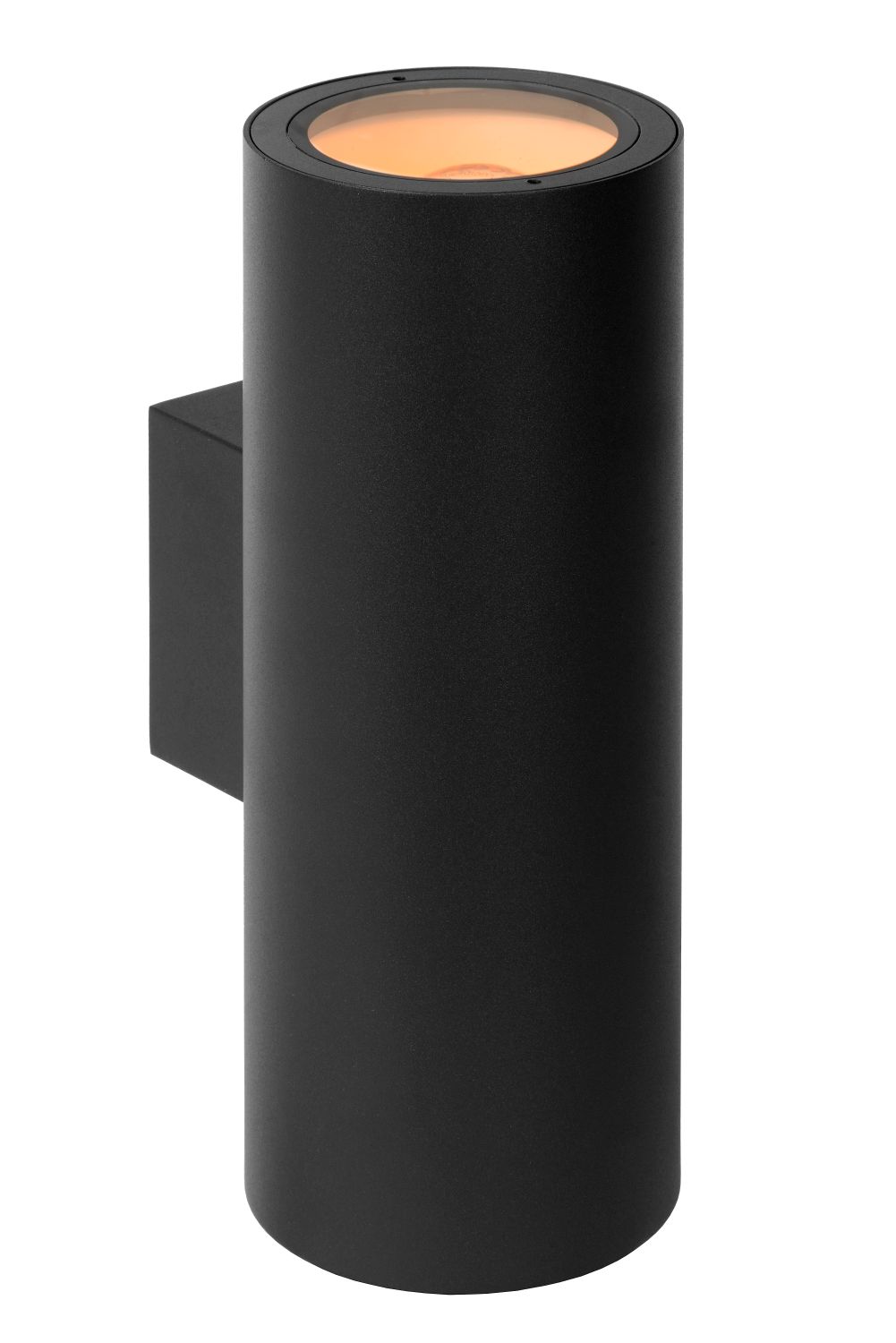 Lucide VOLANTIS - Wall spotlight Outdoor - 2xE27 - IP54 - Black