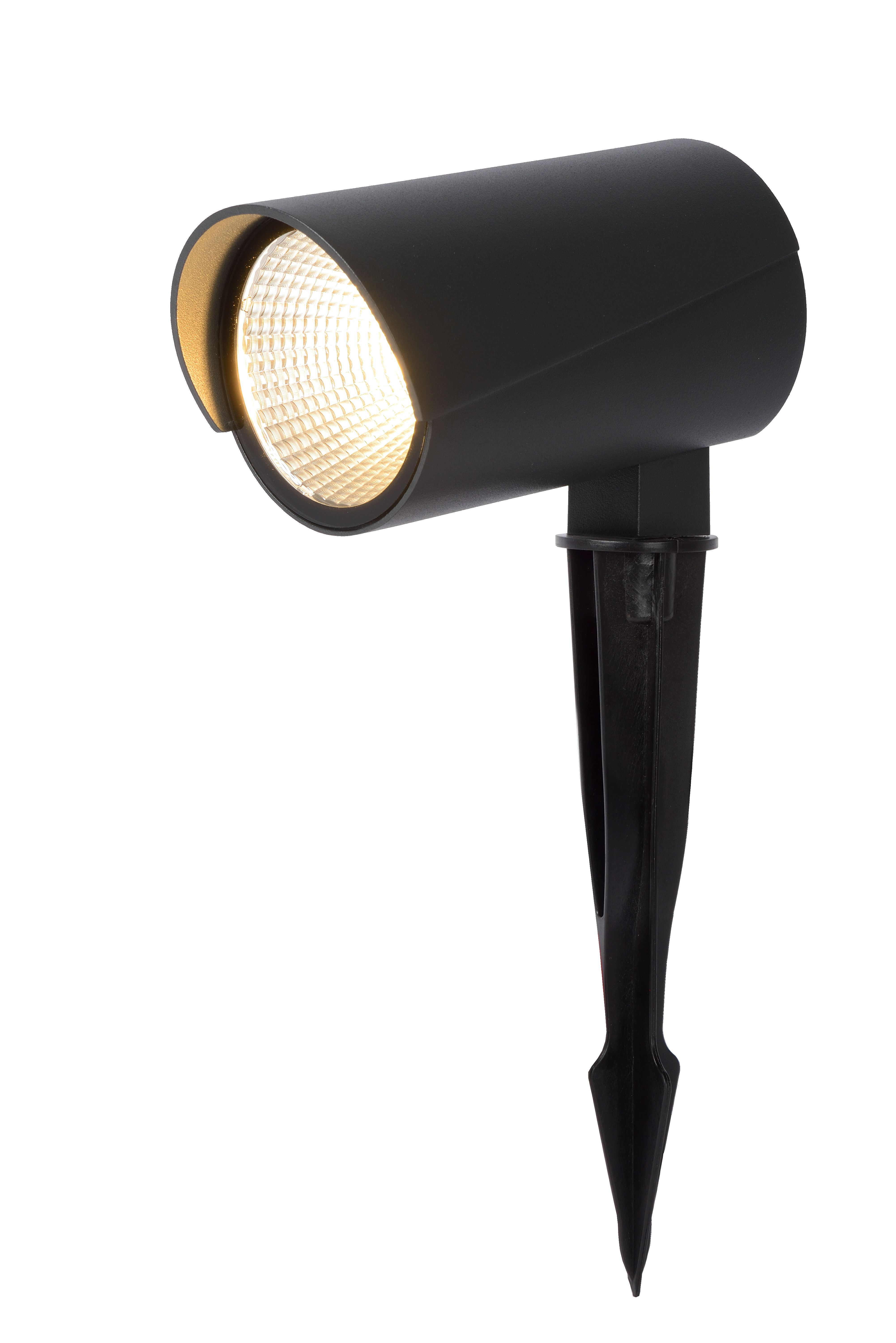 Lucide MANAL - Garden spotlight Outdoor - LED - 1x13W 3000K - IP65 - Anthracite