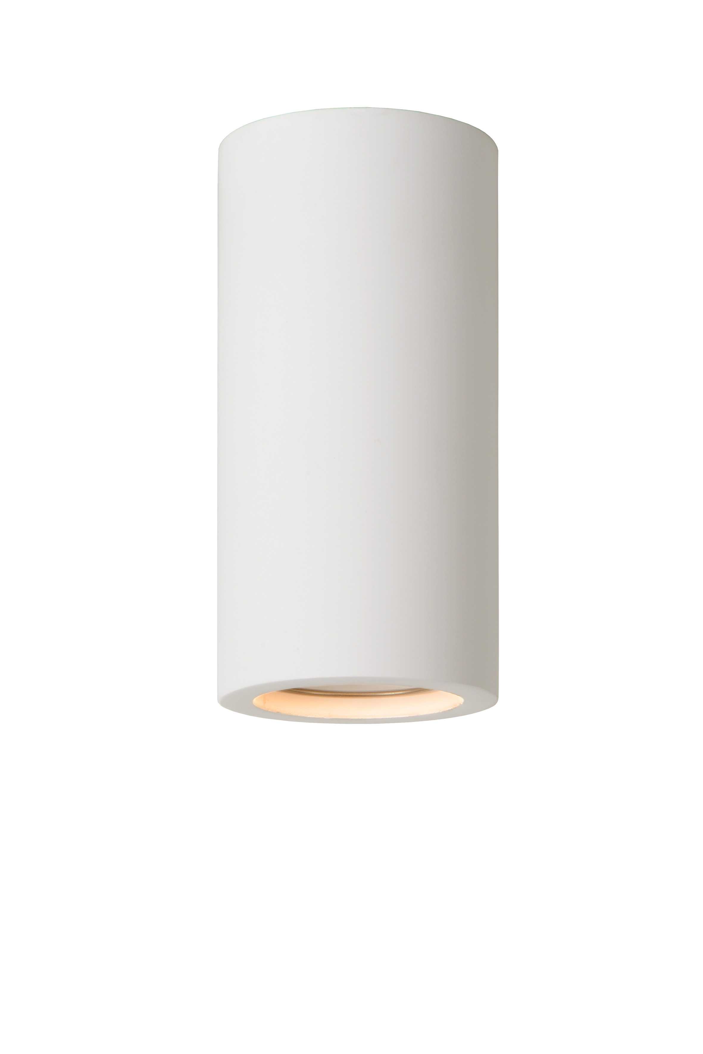 Lucide GIPSY - Kattospottivalaisin - Ø 7 cm - GU10 - Valkoinen